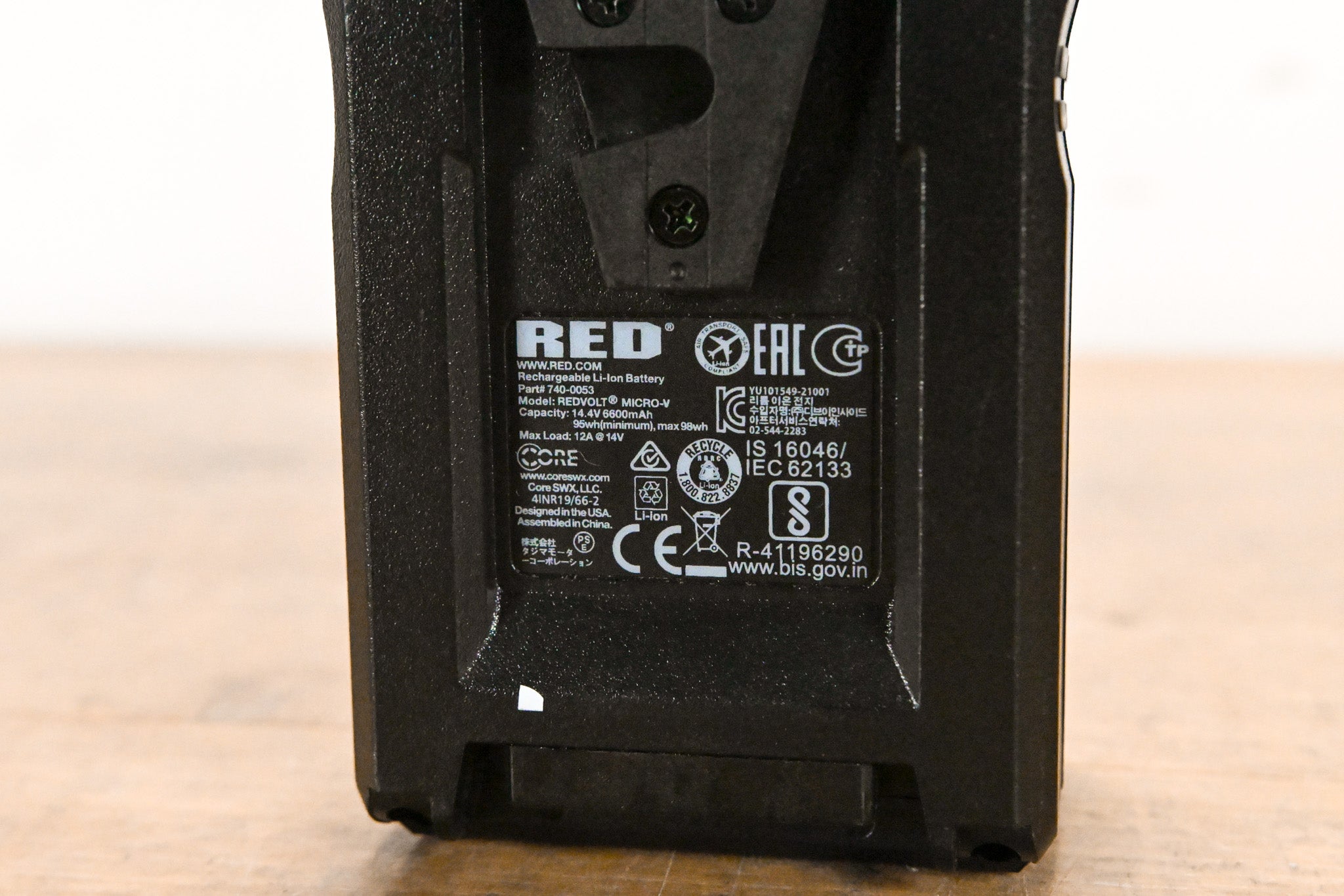 RED Digital Cinema REDVOLT Micro-V 98Wh Battery