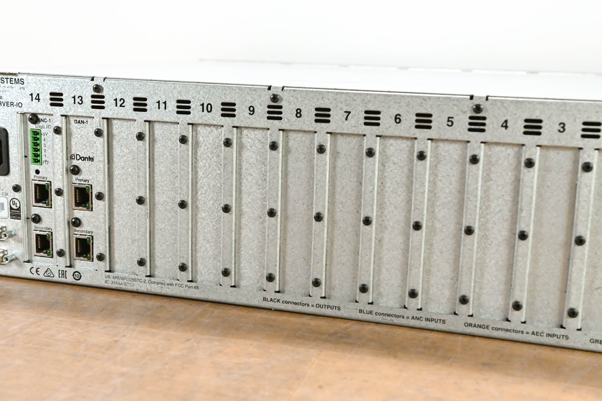 Biamp Tesira SERVER-IO Digital Audio Network Server