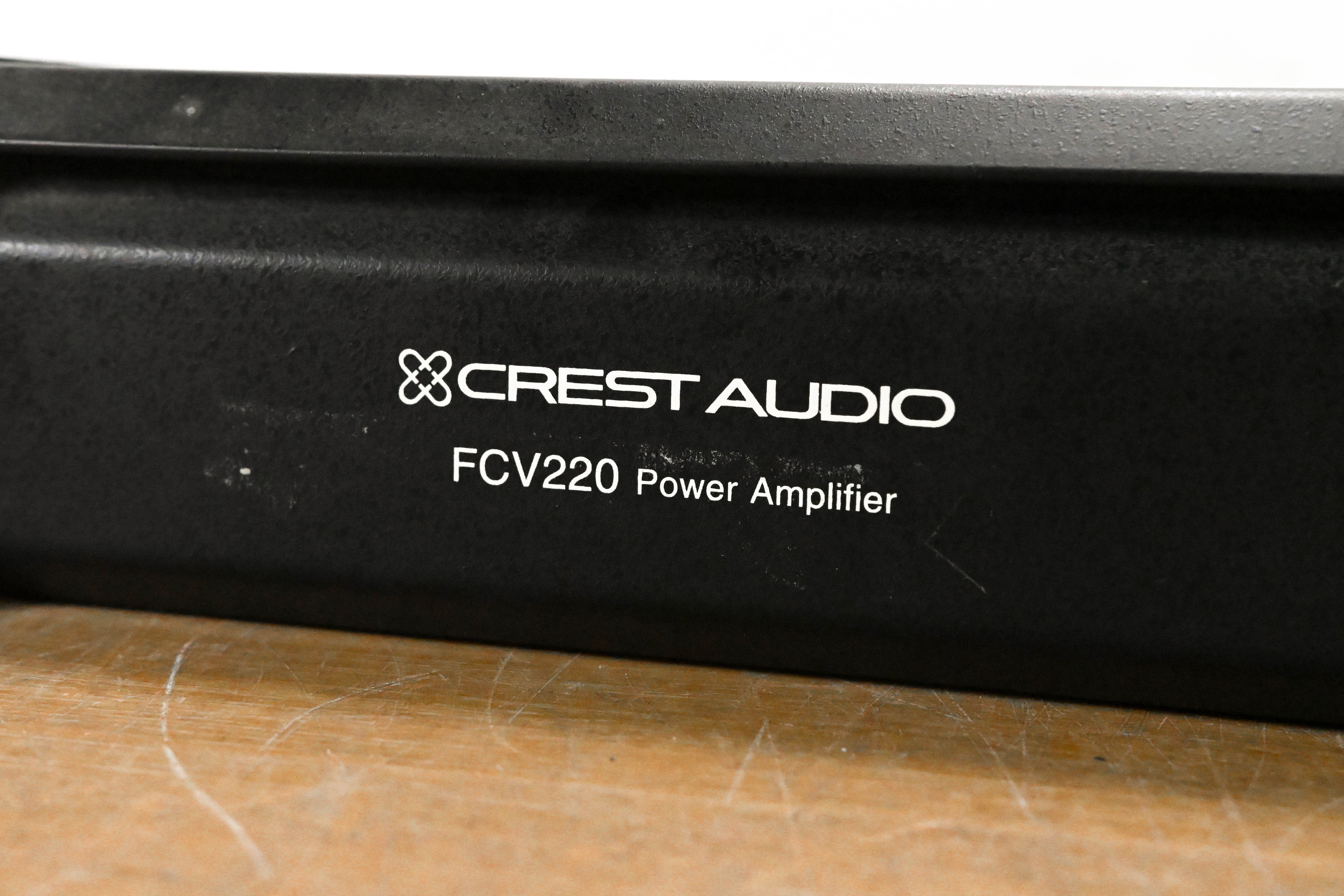 Crest Audio FCV220 2-Channel Installation Power Amplifier