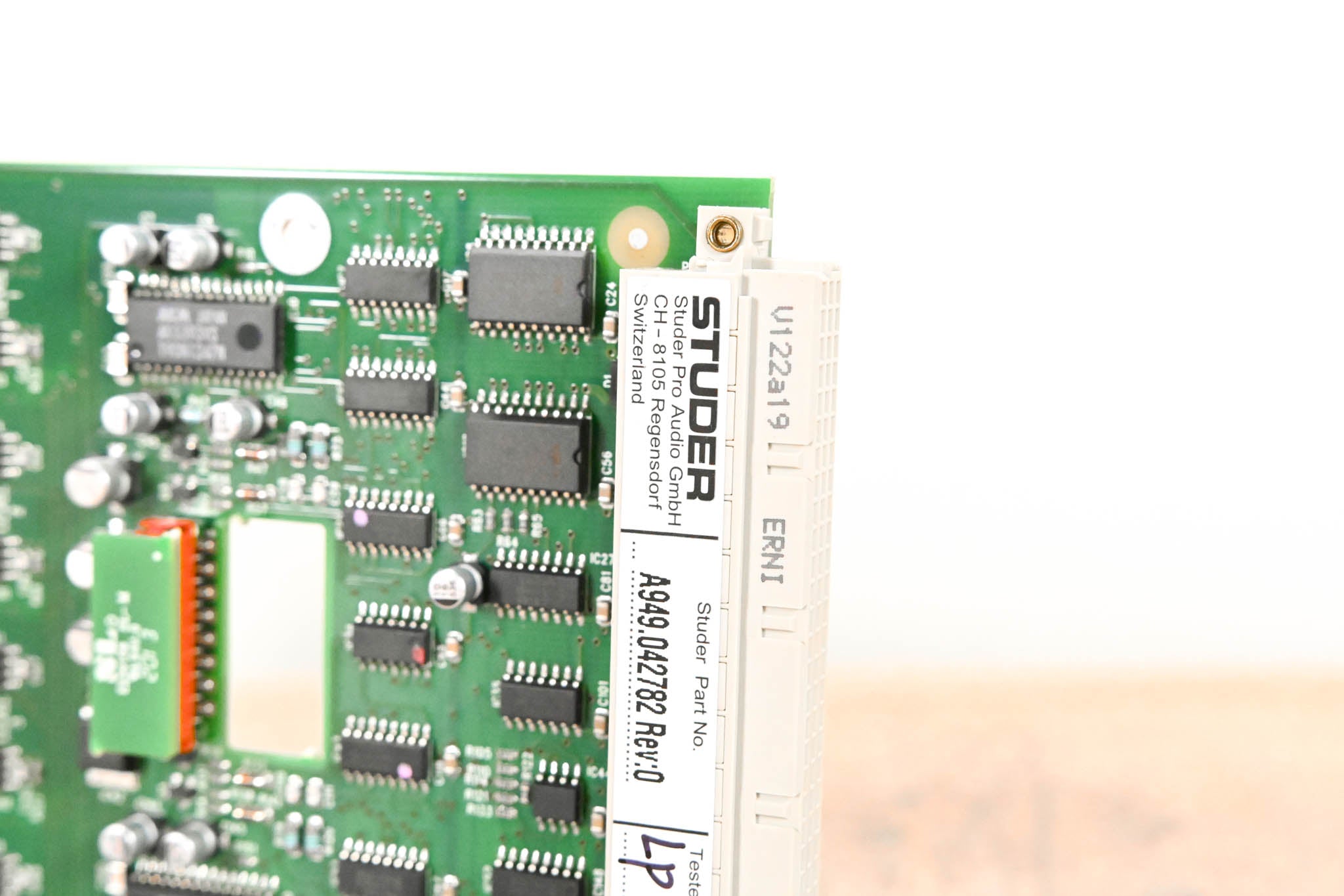 Studer Mic/Line In Card for D21m Modular I/O System