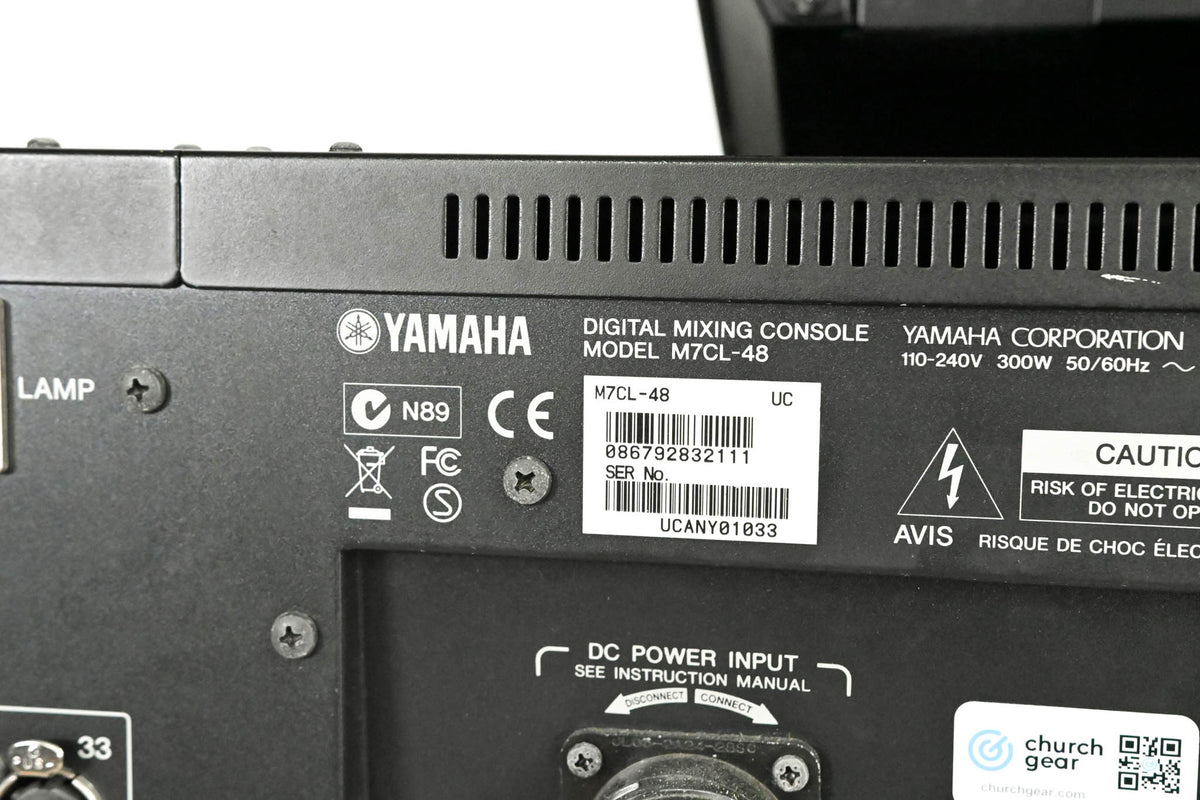 Yamaha M7CL-48 48-Channel Digital Audio Mixing Console