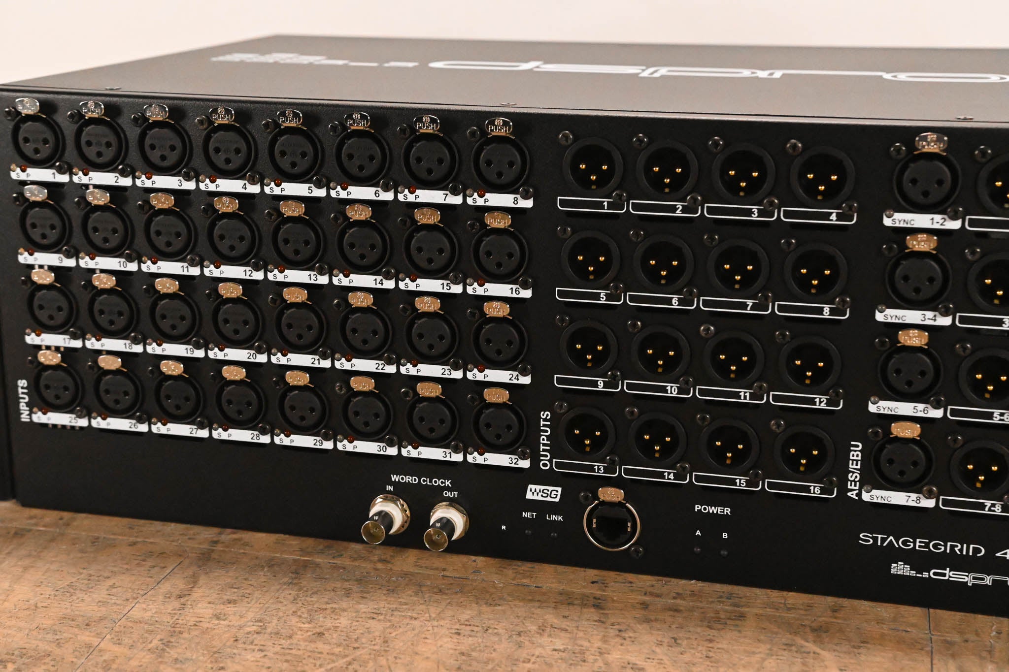Waves DSPRO StageGrid 4000 32-in / 16-out Digital SoundGrid Stagebox