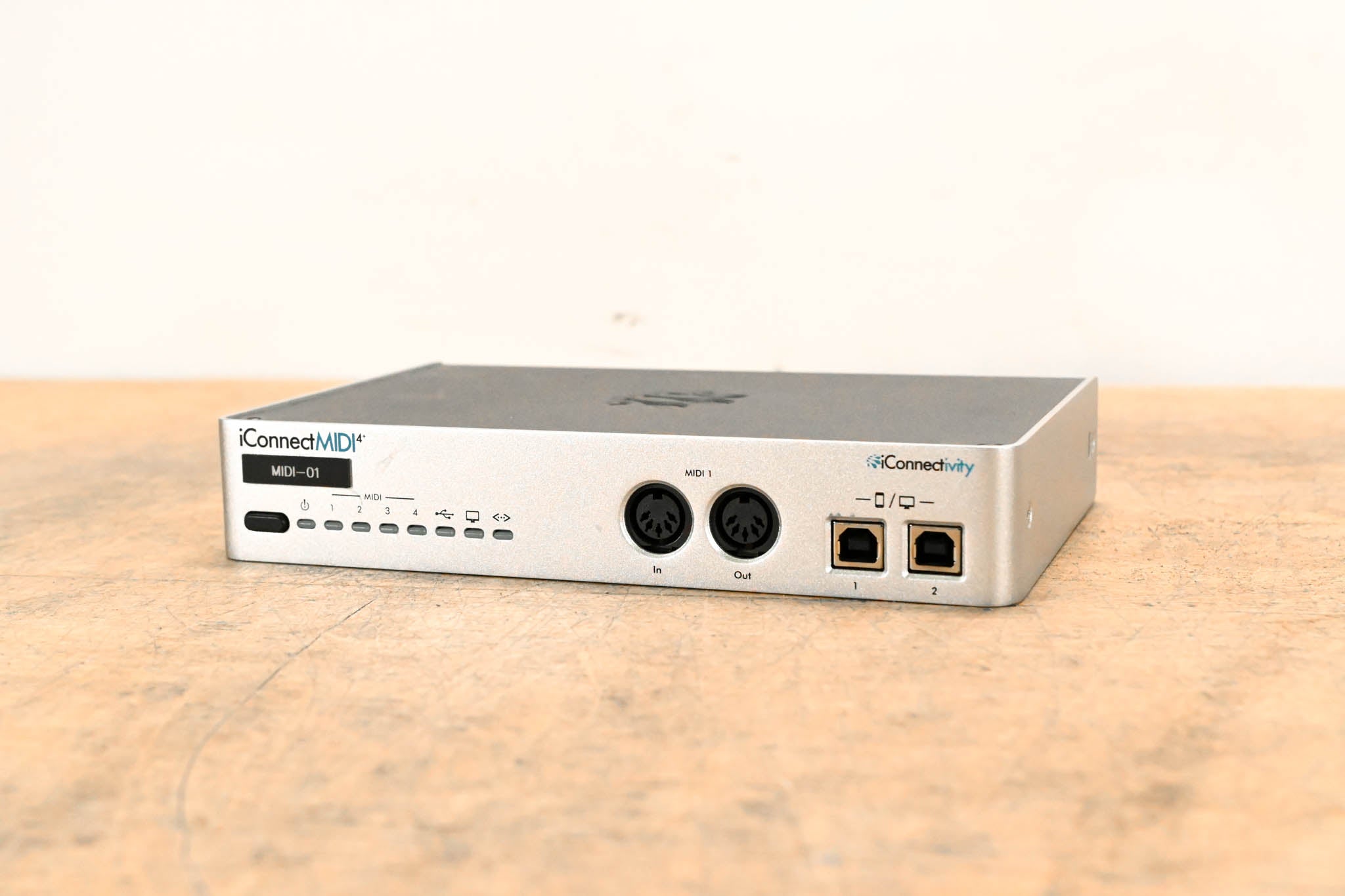 iConnectivity iConnectMIDI4+ USB + Lightning iOS MIDI Interface (NO PSU)