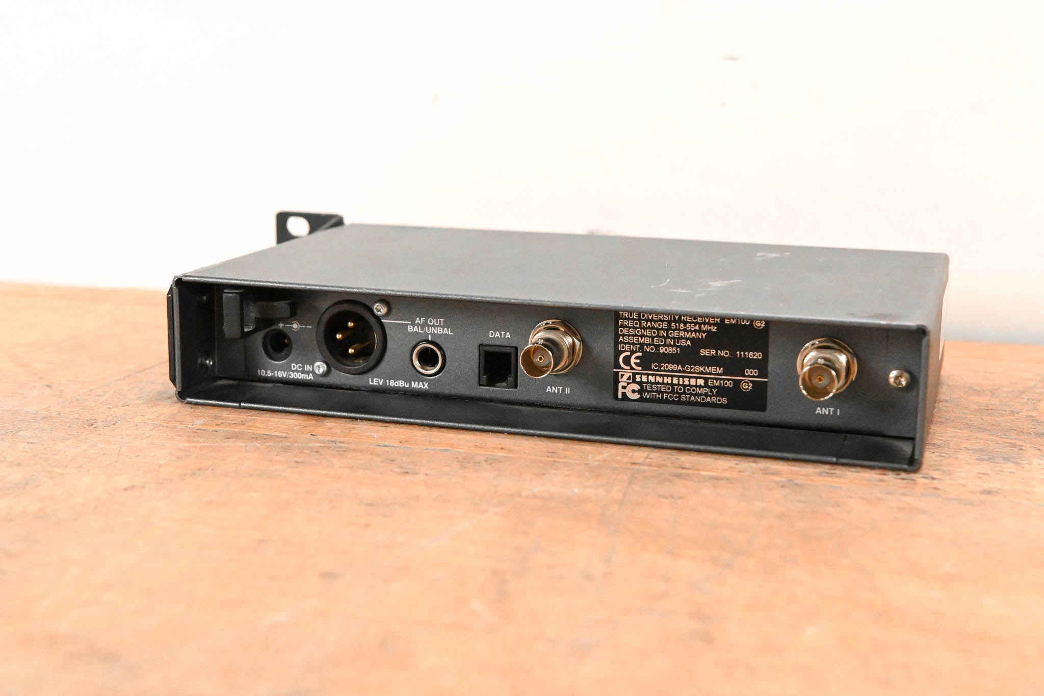 Sennheiser EM 100 G2 Wireless Receiver - 518-554 MHz (NO POWER SUPPLY)