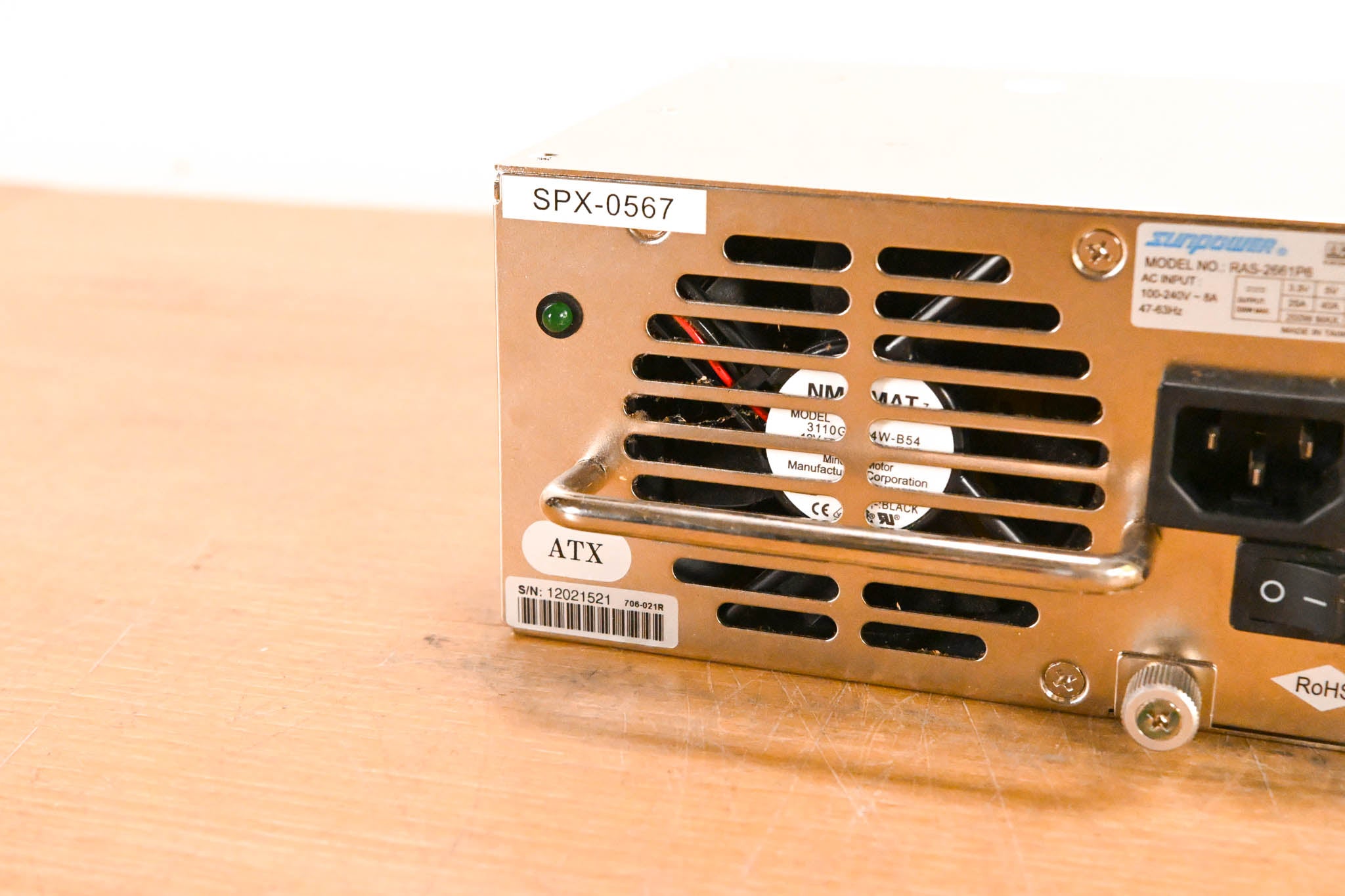 Sunpower RAS-2661P6 Power Supply PSU for Midas PRO Series Consoles