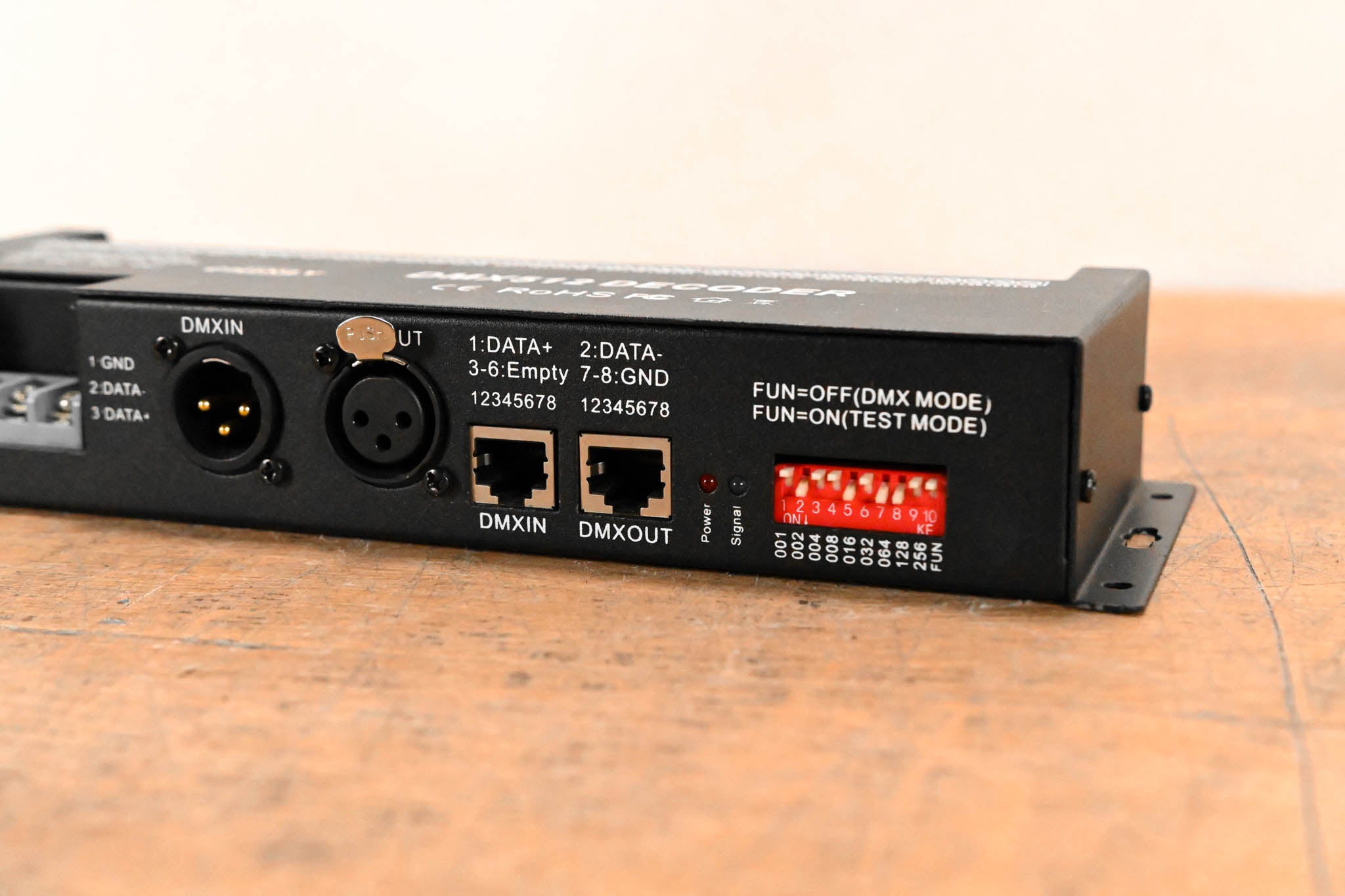 Chinly QJ-30CHDMX 30-Channel DMX512 Decoder