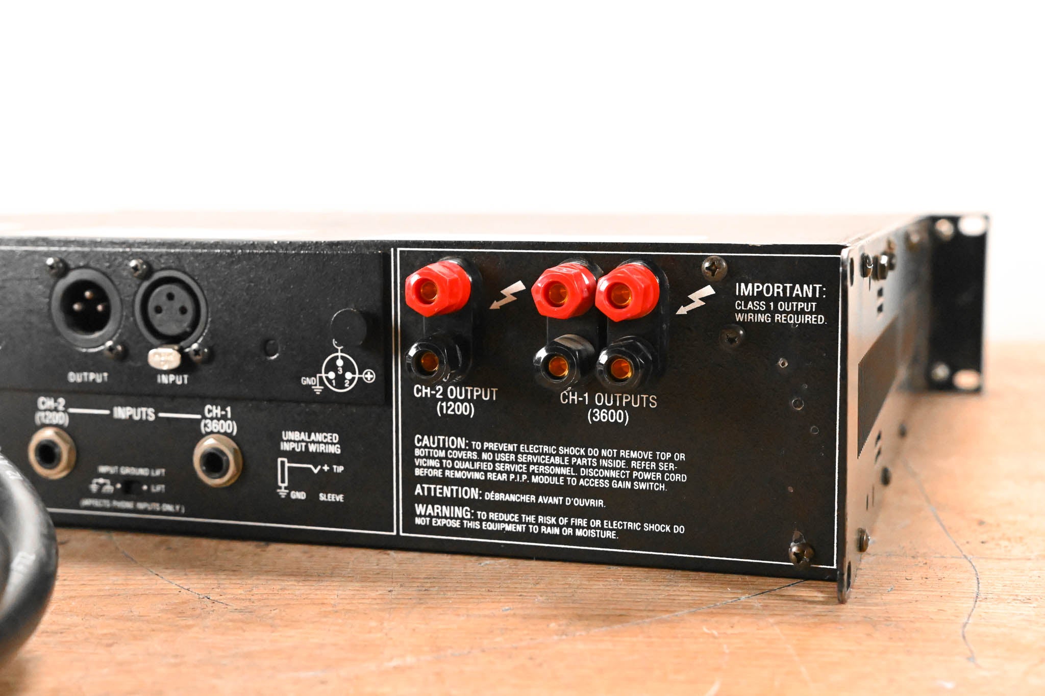 Crown Macro-Tech 36x12 2-Channel Power Amplifier