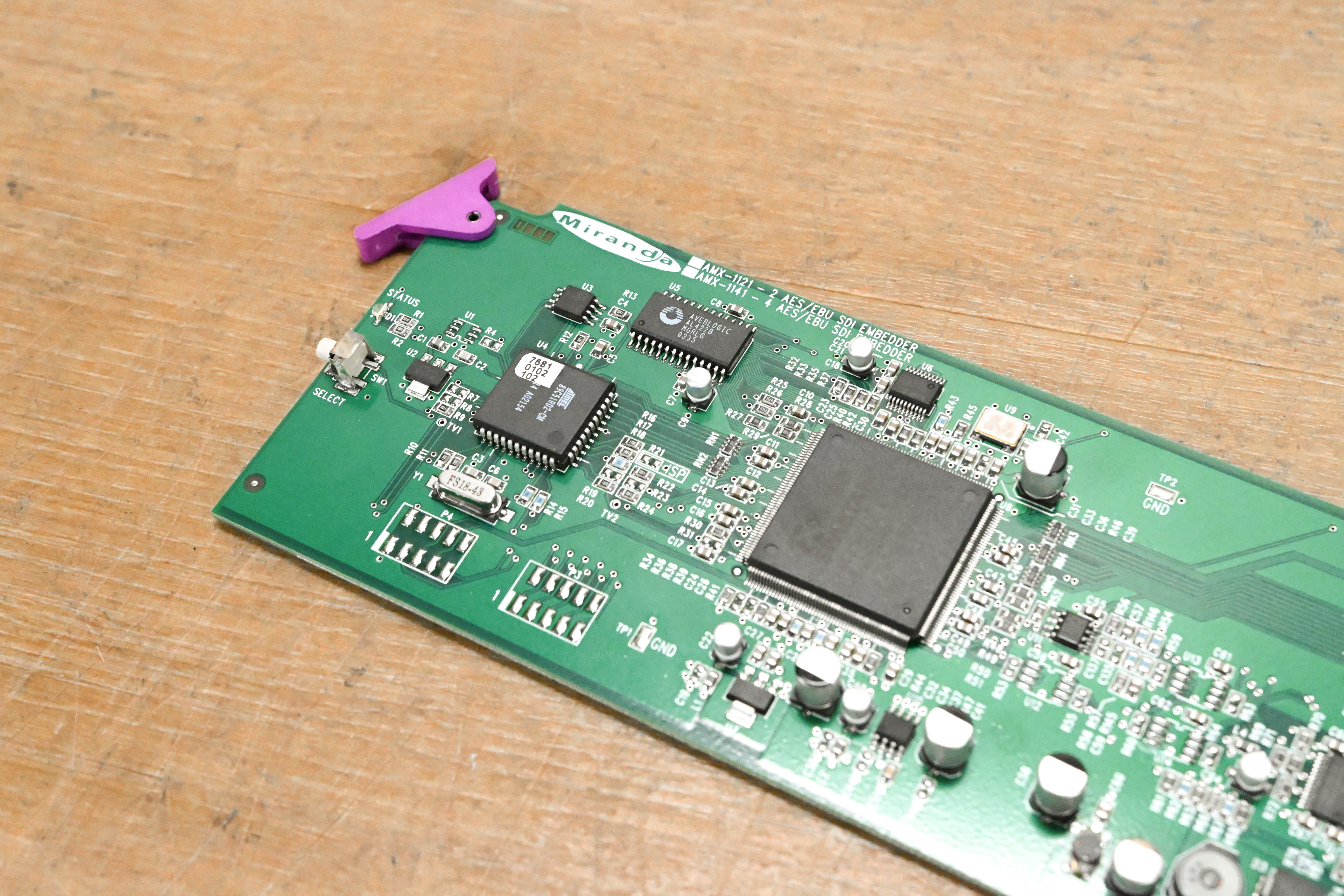 Miranda AMX-1141 4-Channel AES/EBU SDI Audio Embedder Densité Card