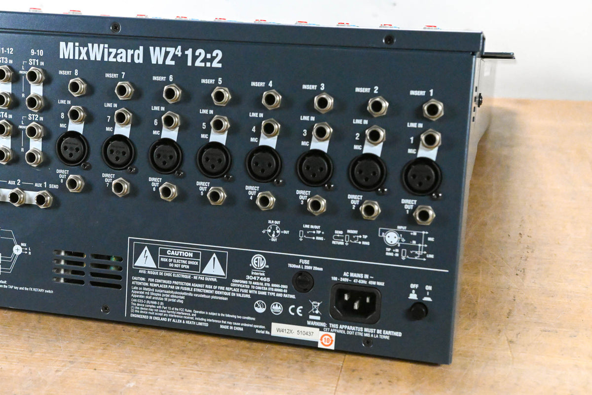 Allen & Heath MixWizard WZ4 12:2 12-Channel Analog Mixer