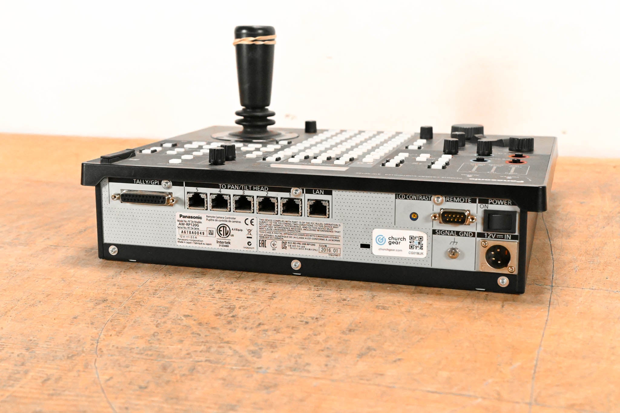 Panasonic AW-RP120G Remote Camera Controller (NO POWER SUPPLY)