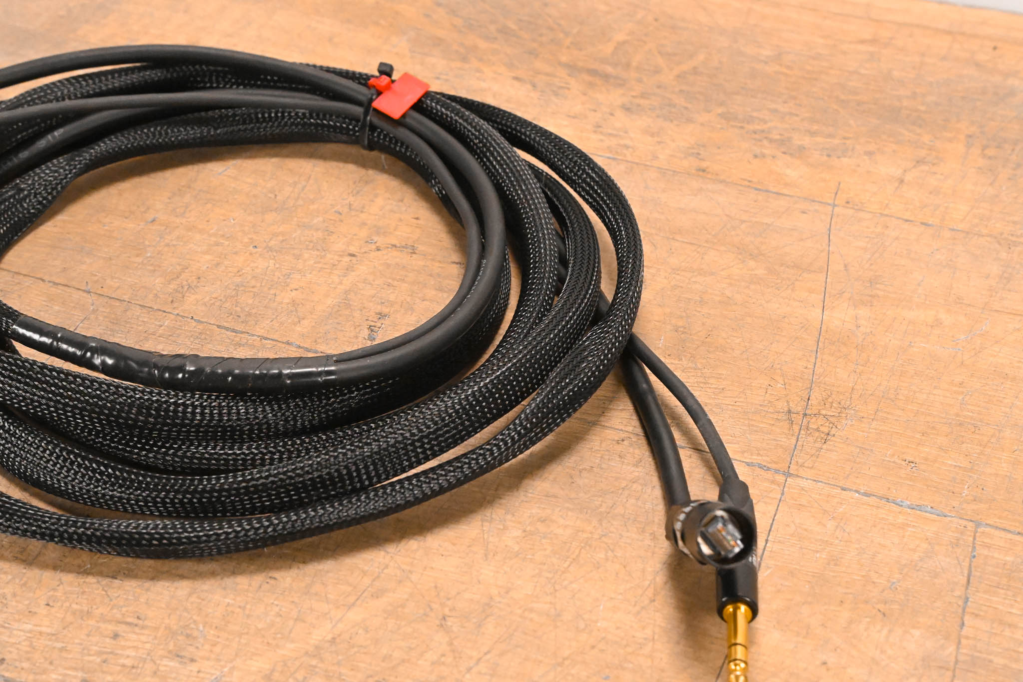 Unbranded 1/4" TRS and EtherCON RJ45 Loom - 15'