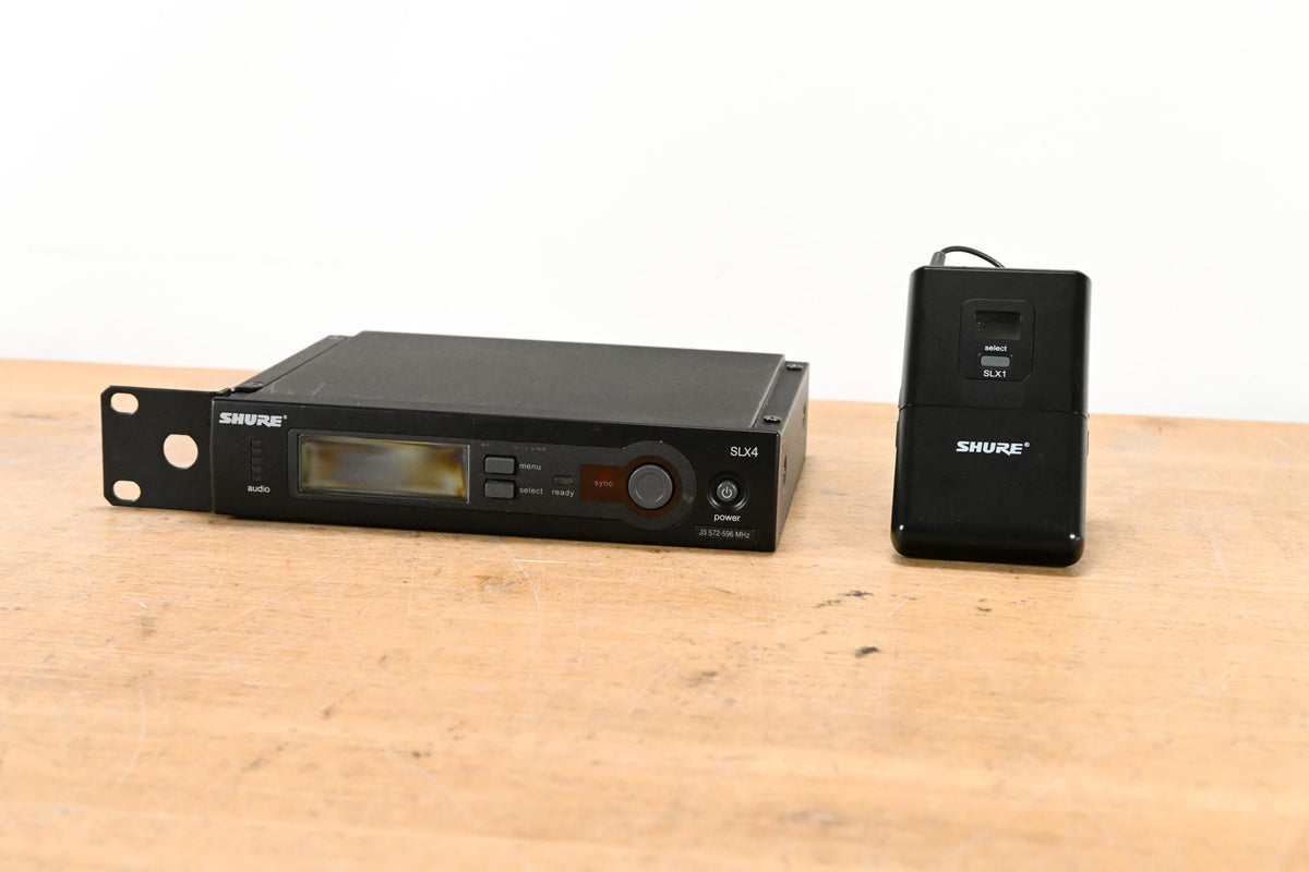 Shure SLX14 Bodypack Wireless System - J3 Band (NO POWER SUPPLY)