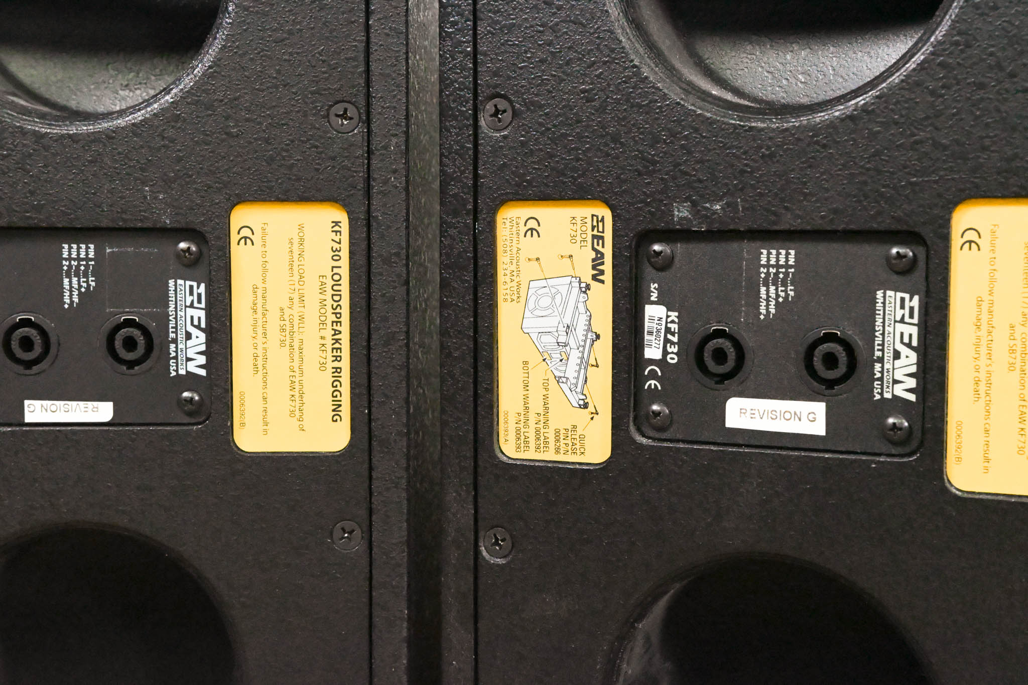 EAW KF730 3-Way Full-Range Loudspeaker (PAIR)