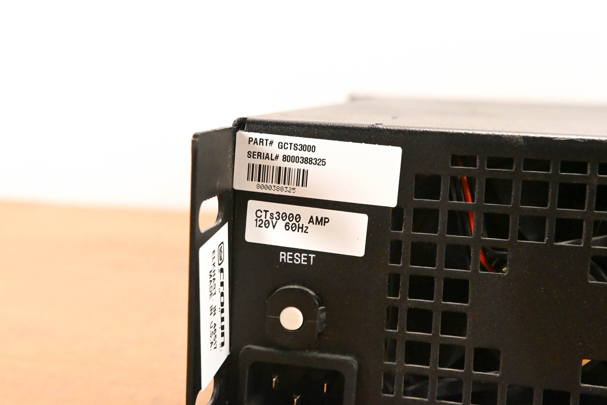 Crown CTs 3000 Two-Channel 1500W Power Amplifier