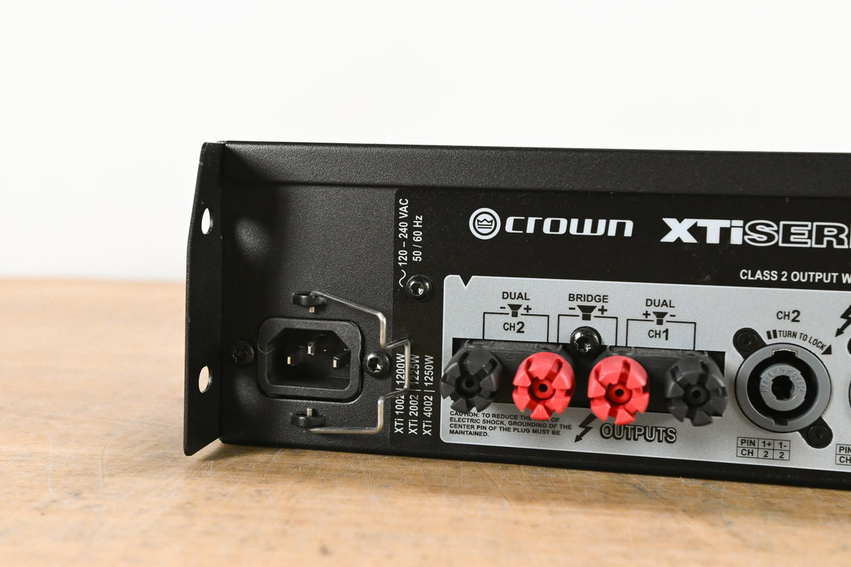 Crown XTi 4002 2-Channel, 1200W @ 4Ω Power Amplifier