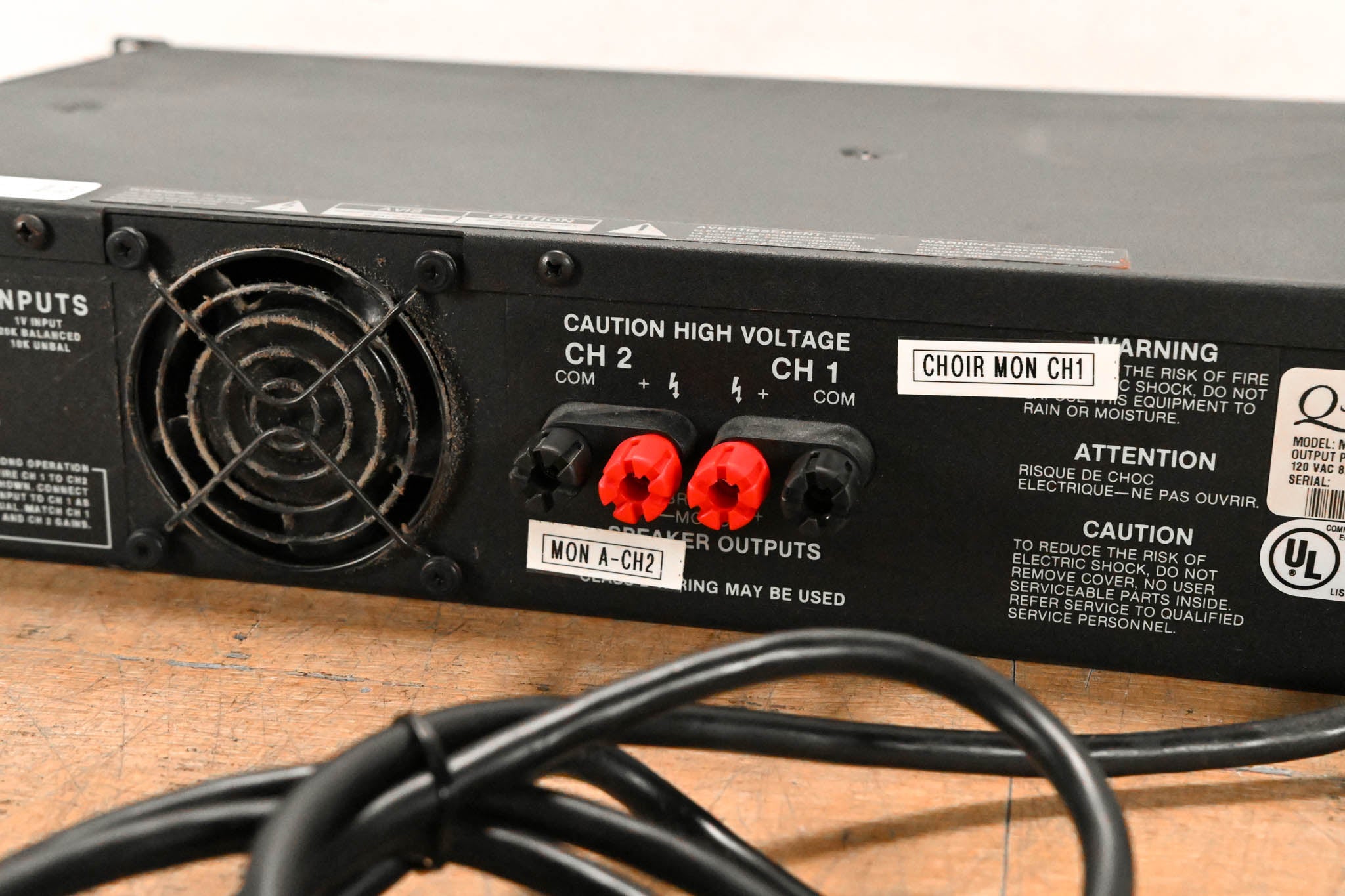 QSC MX 700 2-Channel Power Amplifier