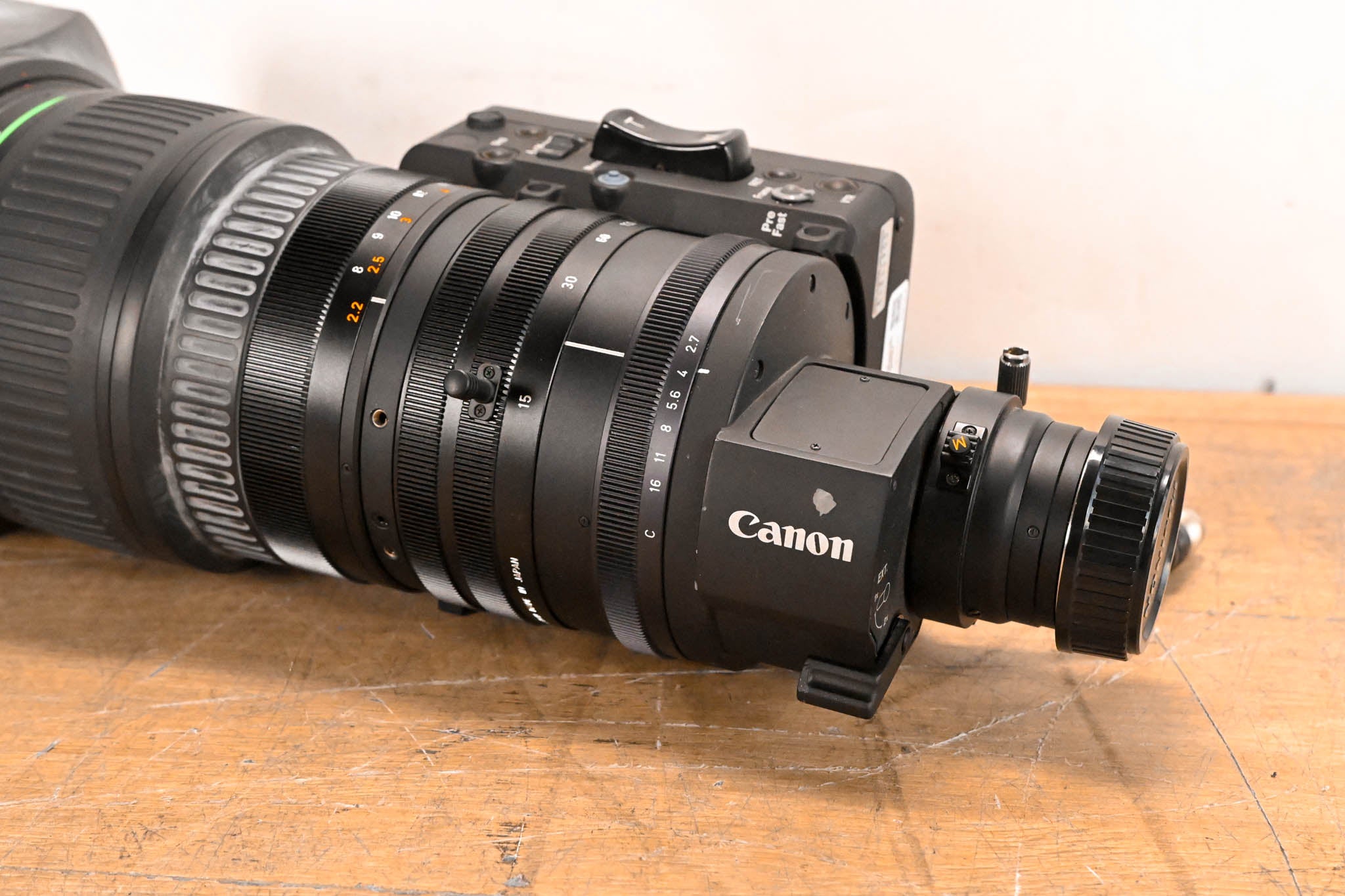 Canon J35ex15B4 IASD SX12 15-525mm f/2.7 35x HD Broadcast Box Lens
