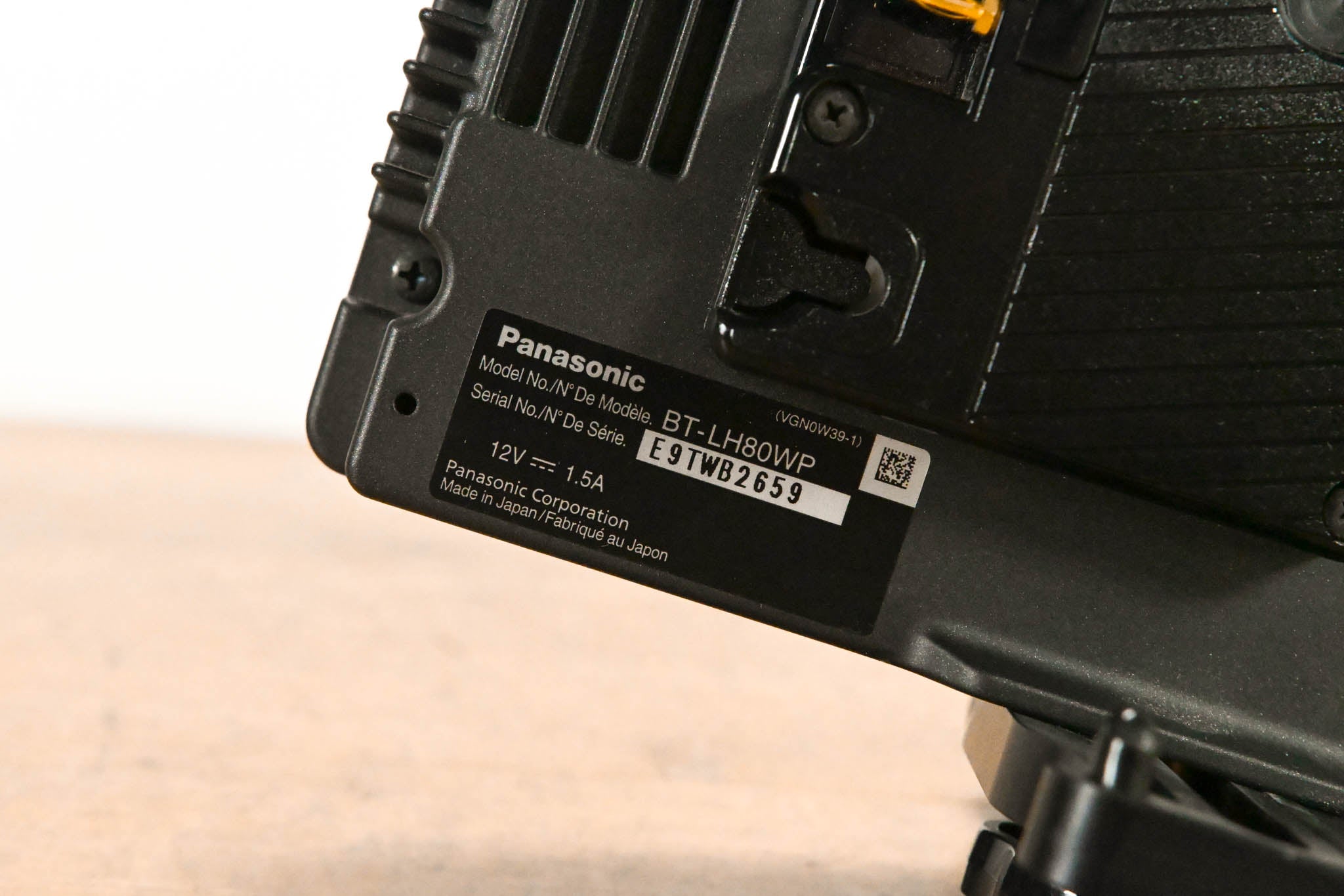 Panasonic BT-LH80WP 7.9" Multi-Format Color LCD (NO POWER SUPPLY)