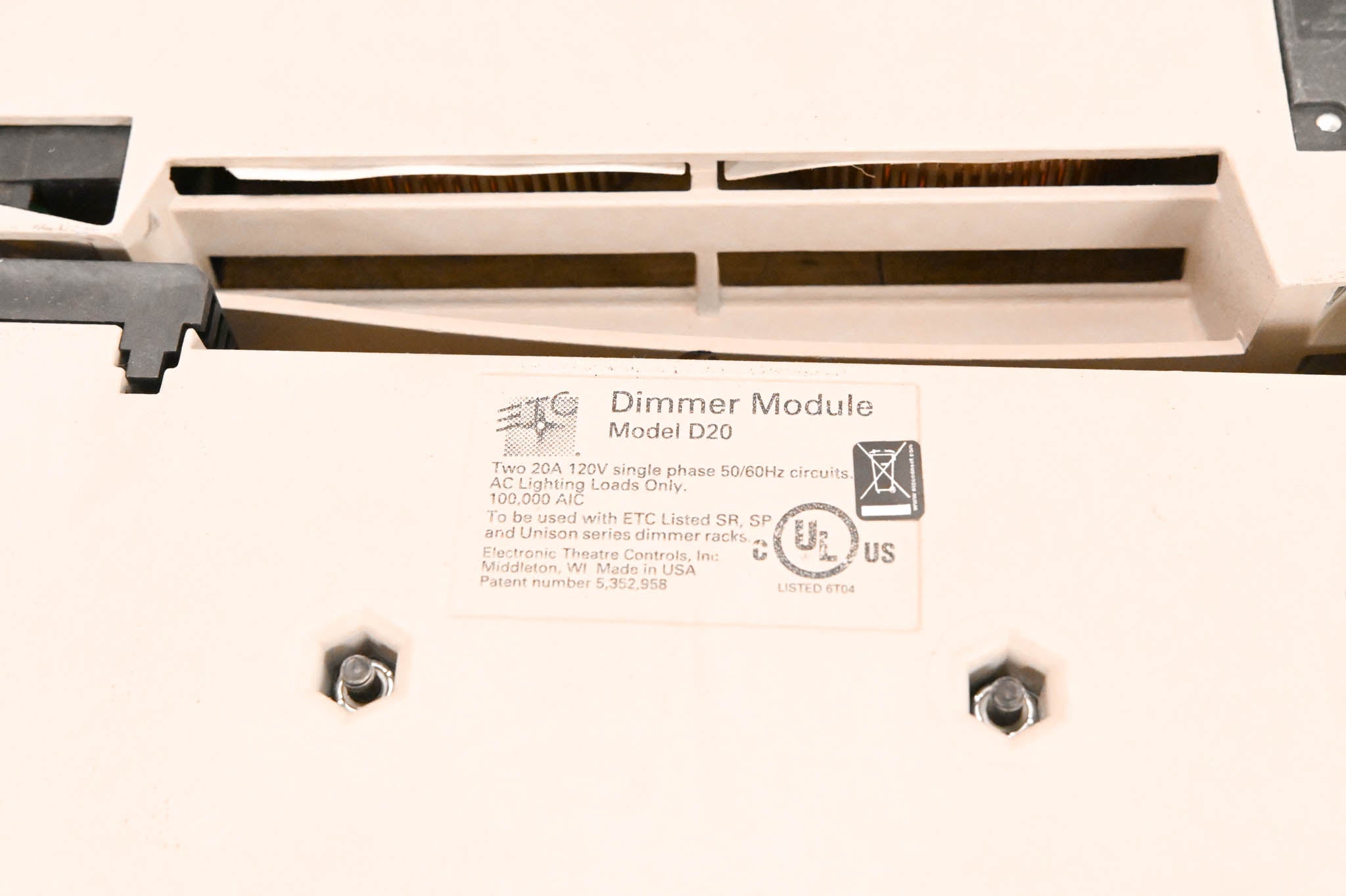 ETC D20 Dual 20A Dimmer Module (Pack of 4)