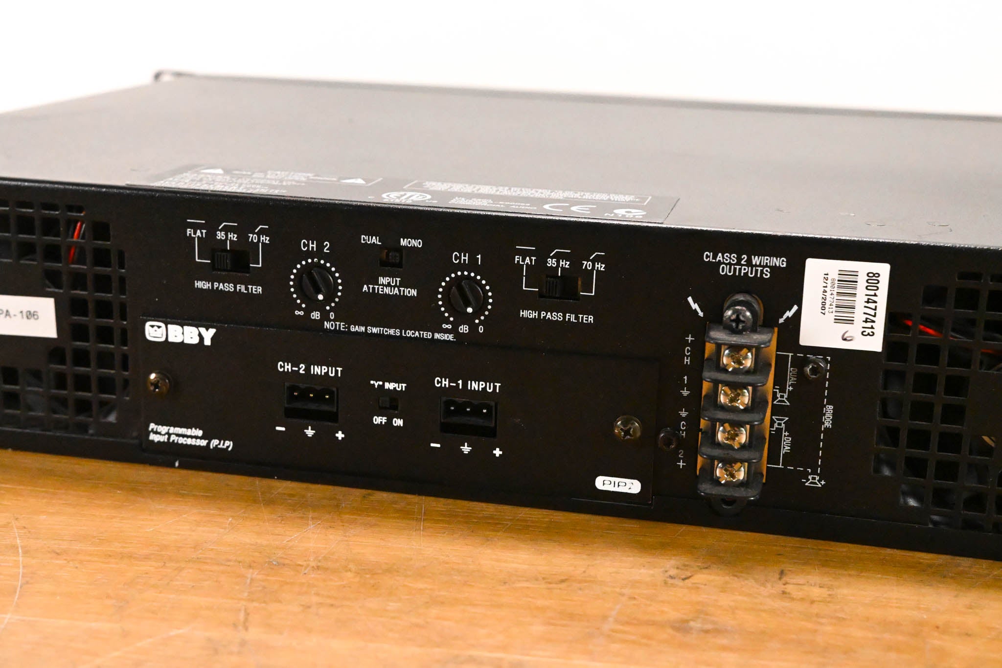 Crown CTs 1200 Two-Channel 600W Power Amplifier