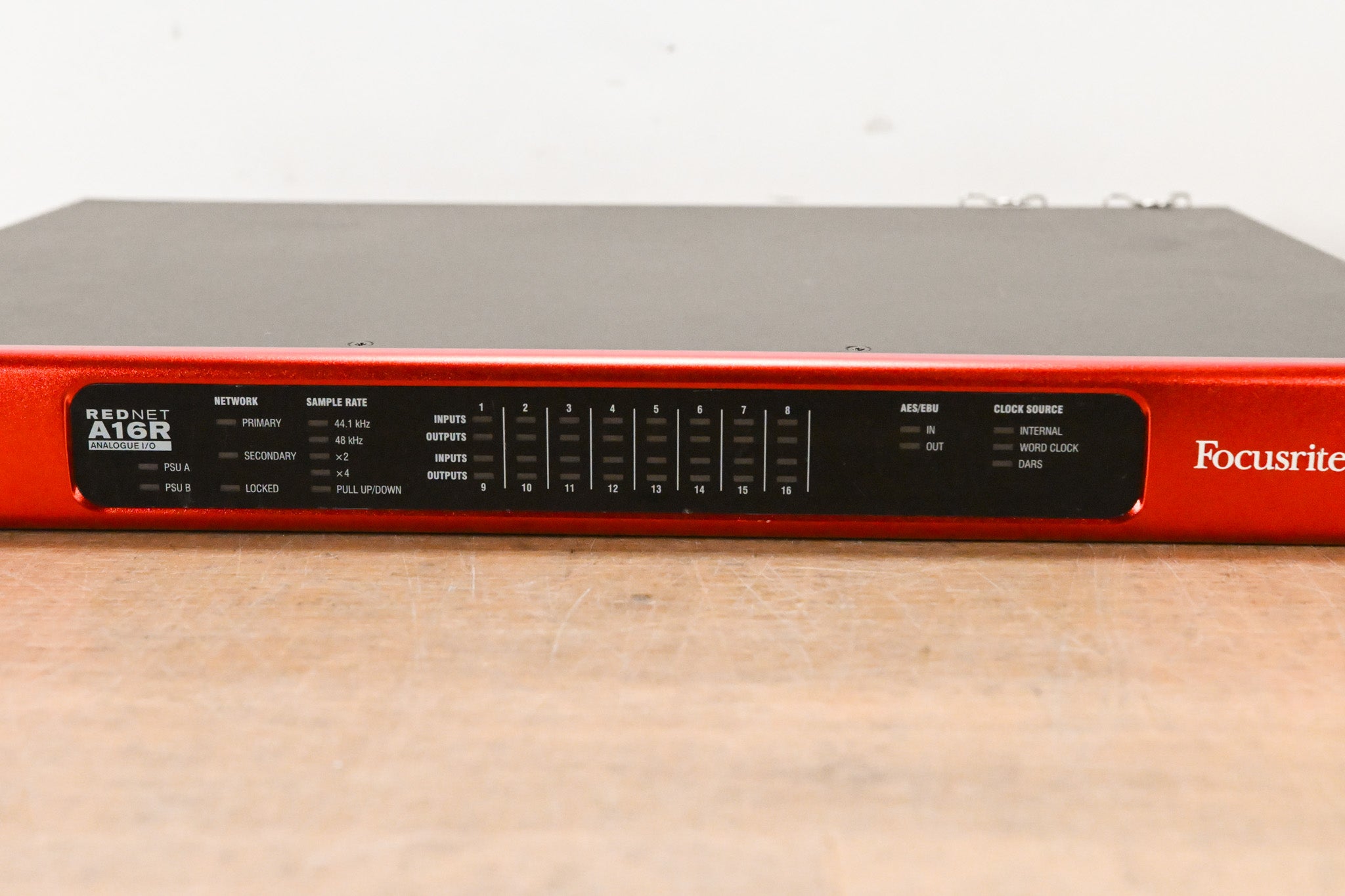 Focusrite RedNet A16R 16x16 Dante Analog Audio Interface