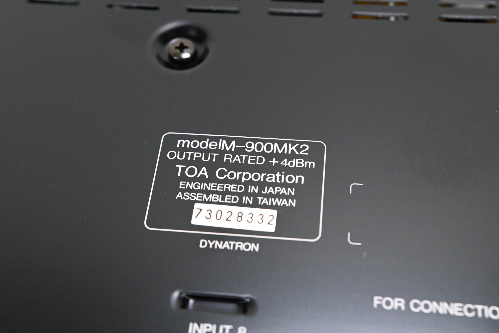 TOA M-900MK2 8-Channel Mixer Preamplifier