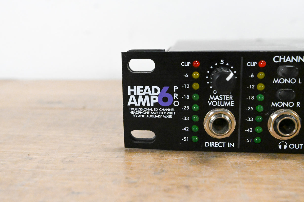 ART HeadAmp6Pro 6-Channel Headphone Amplifier