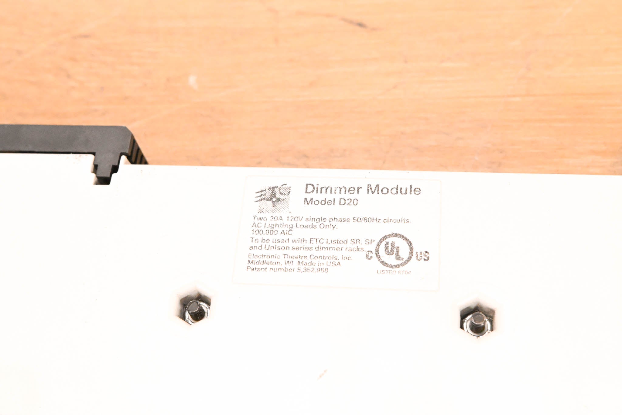 ETC D20 Dual 20A Dimmer Module (PAIR)