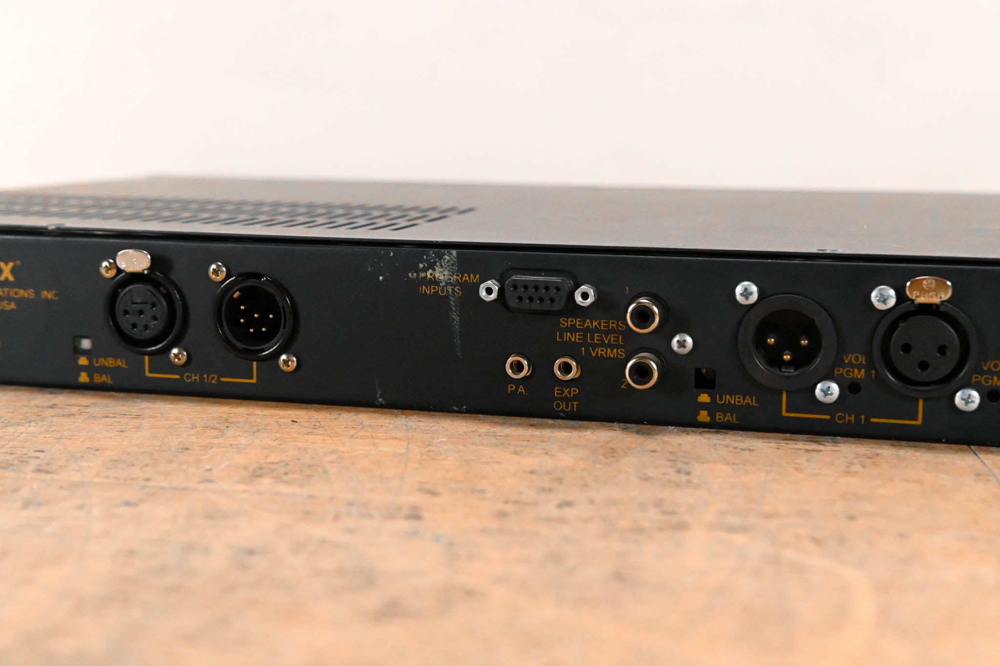 Telex MS-2002 2-Channel Master Station and Power Supply