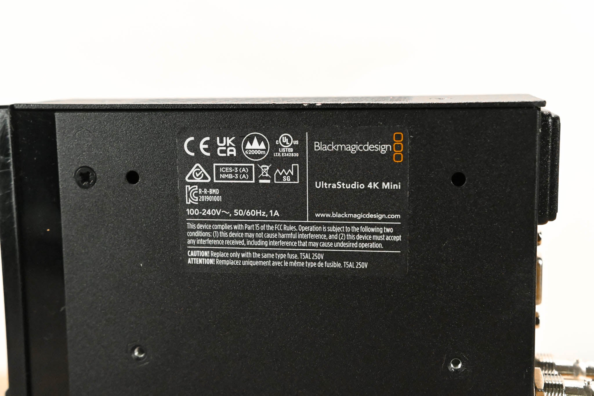 Blackmagic Design UltraStudio 4K Mini