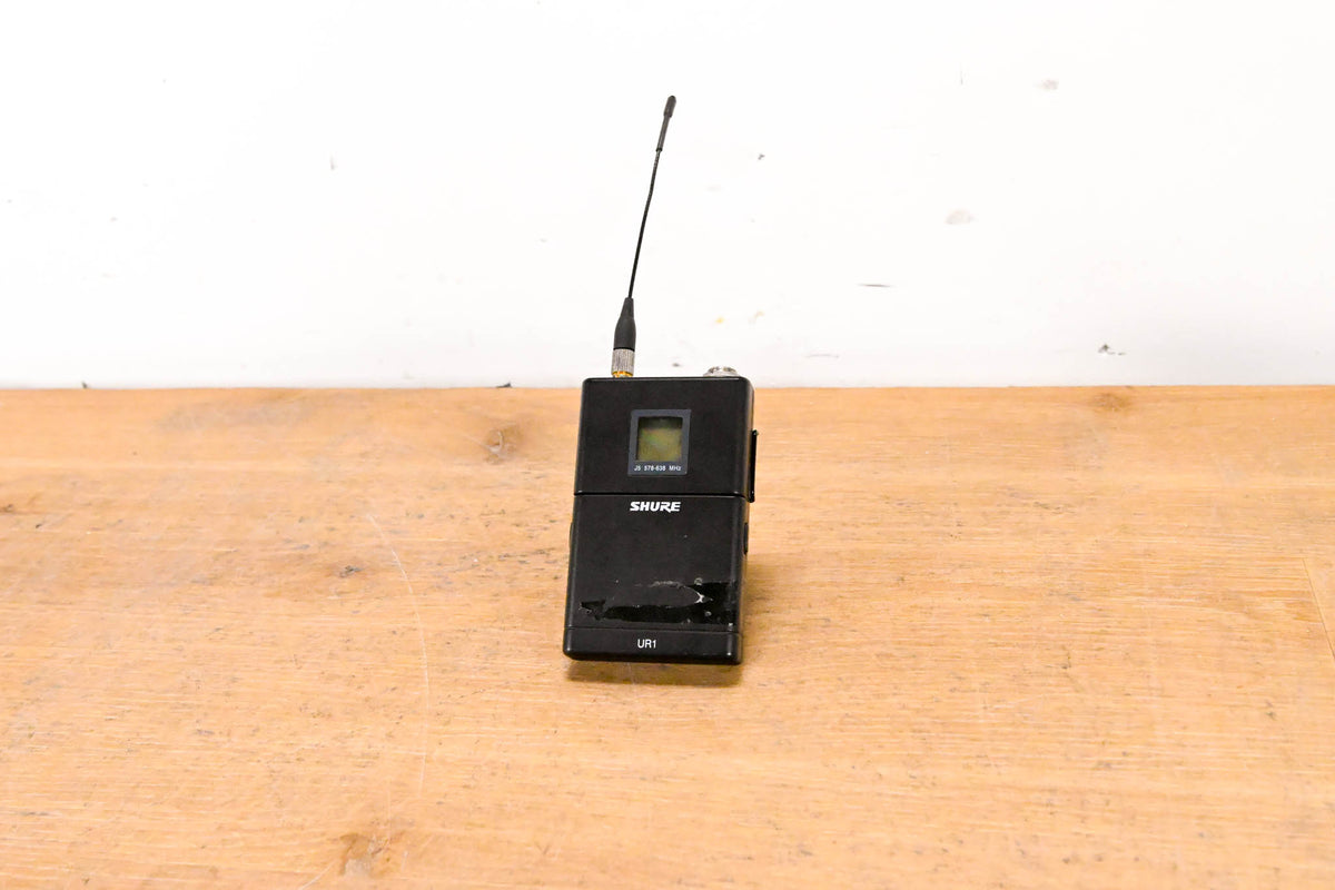 Shure UR1 Wireless Bodypack Transmitter - J5 Band: 578-638 MHz