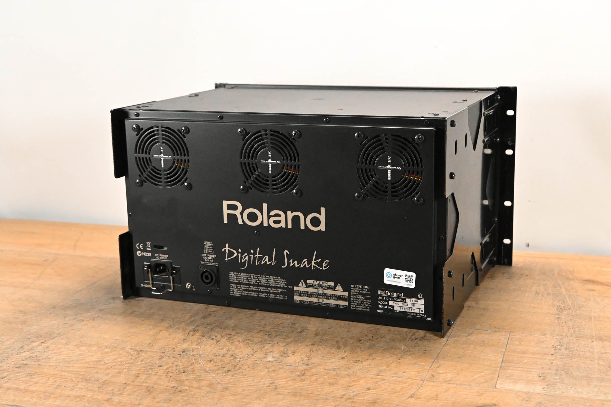 Roland S-4000S-3208 Digital Snake 24x16 Modular Stage Unit