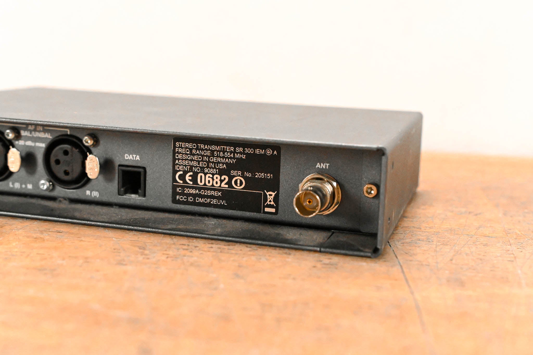 Sennheiser SR 300 IEM G2 Wireless Transmitter - A Range NO POWER SUPPLY