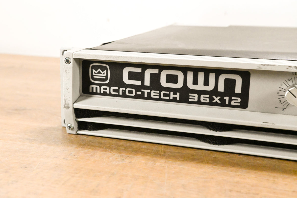 Crown Macro-Tech 36x12 2-Channel Power Amplifier