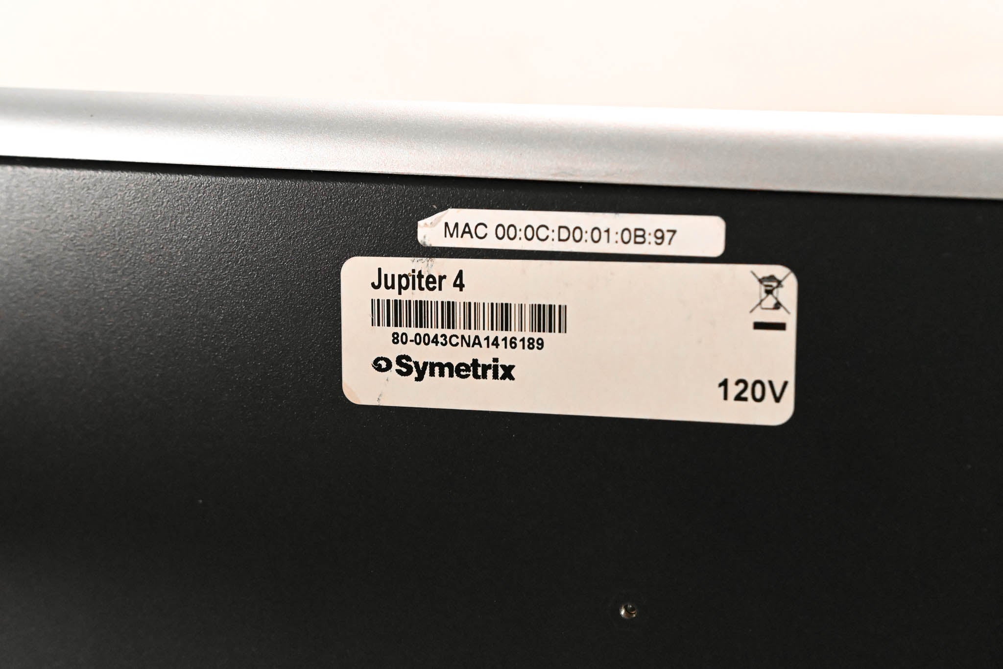 Symetrix Jupiter 4 4-Input, 4-Output DSP Processor (NO POWER SUPPLY)