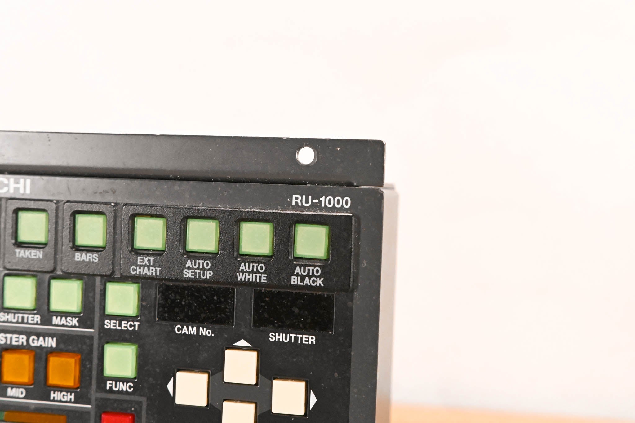 Hitachi RU-1000VR Remote Control Panel
