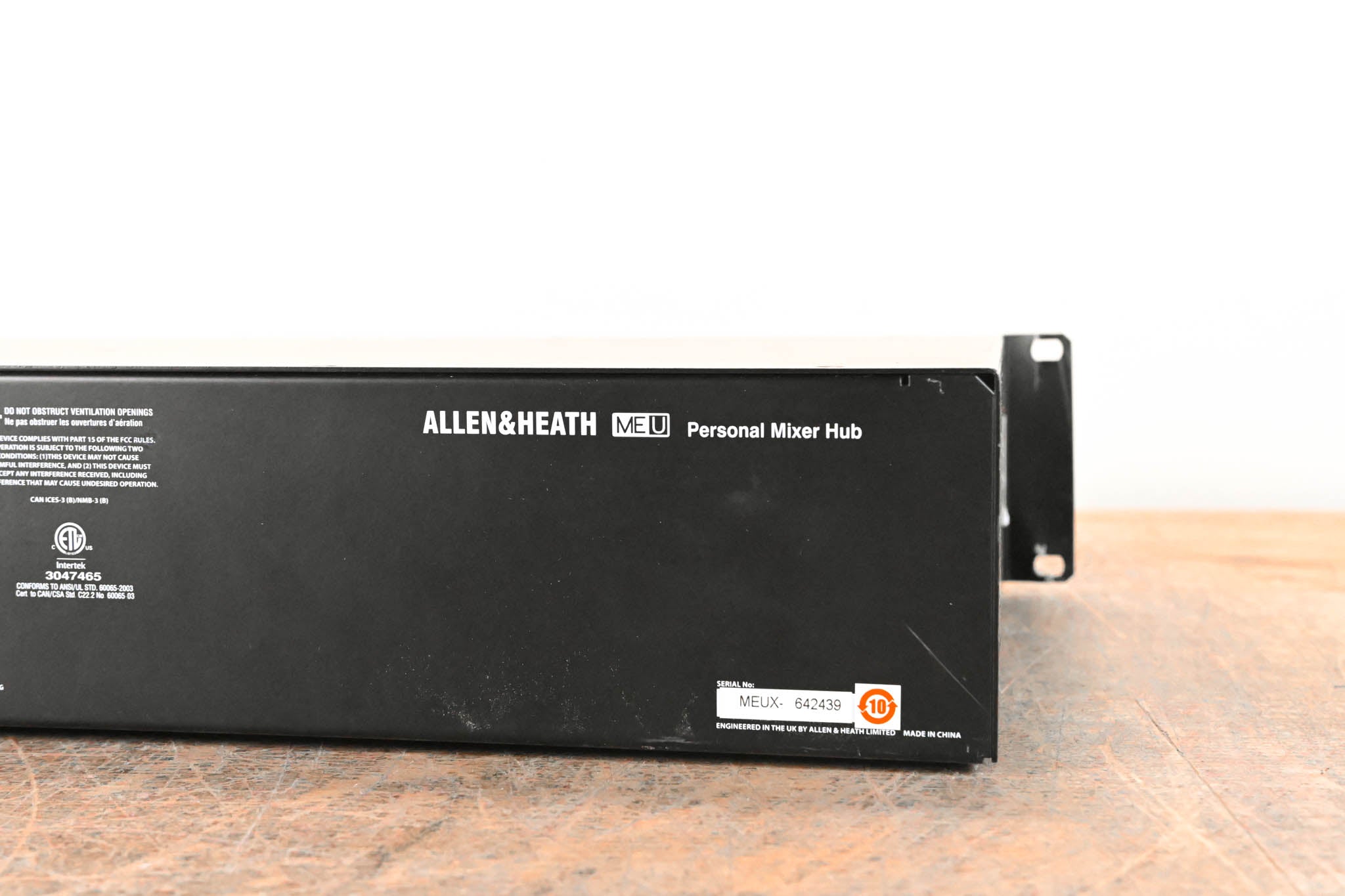 Allen & Heath ME-U 10-Port PoE Monitor Hub for ME-1 Personal Mixers