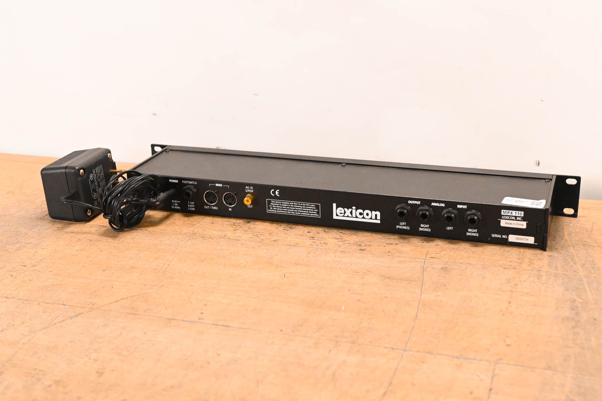Lexicon MPX110 Dual-Channel Effects Processor