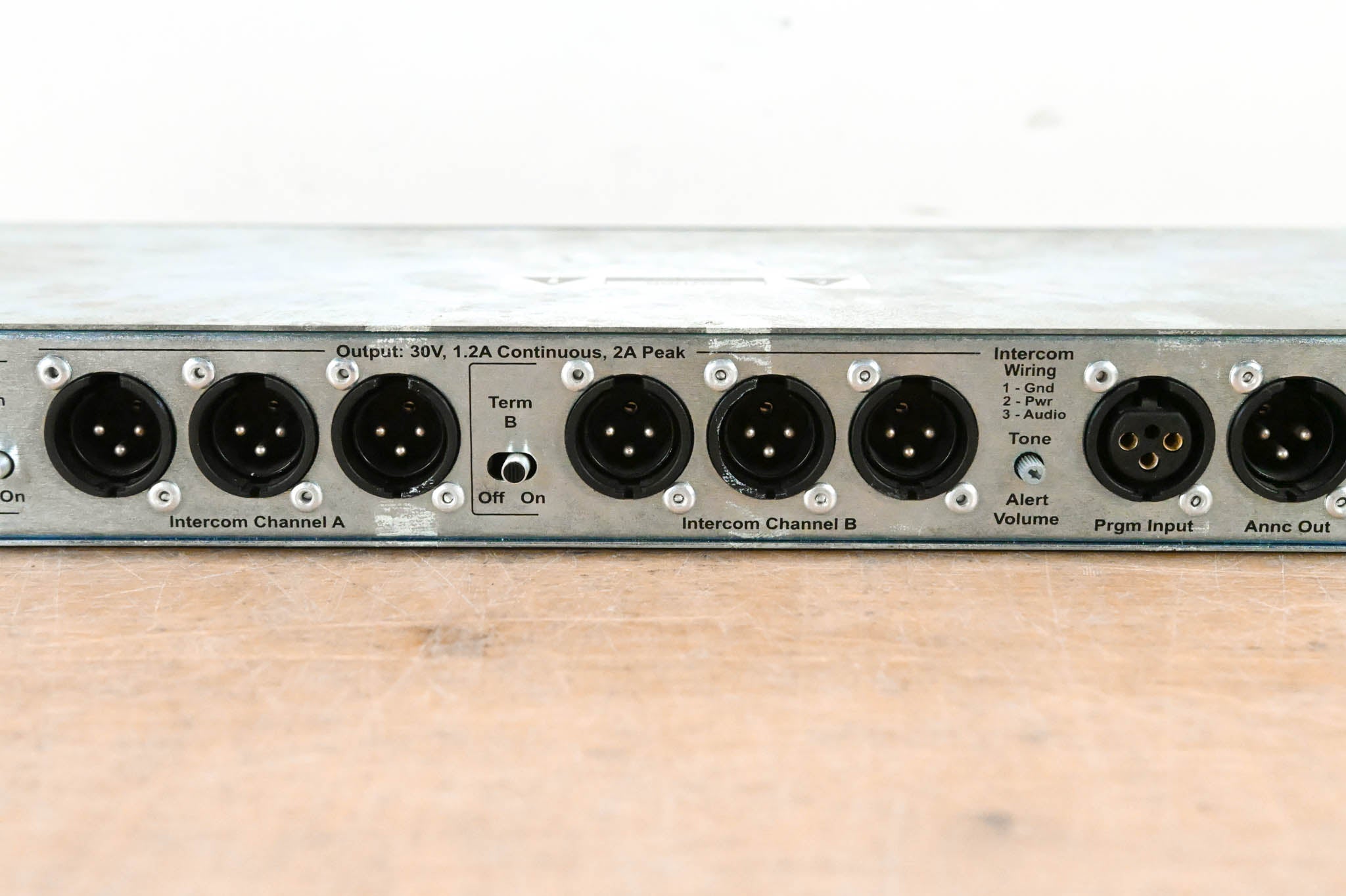Clear-Com MS-702 2-Channel 1RU Intercom Main Station