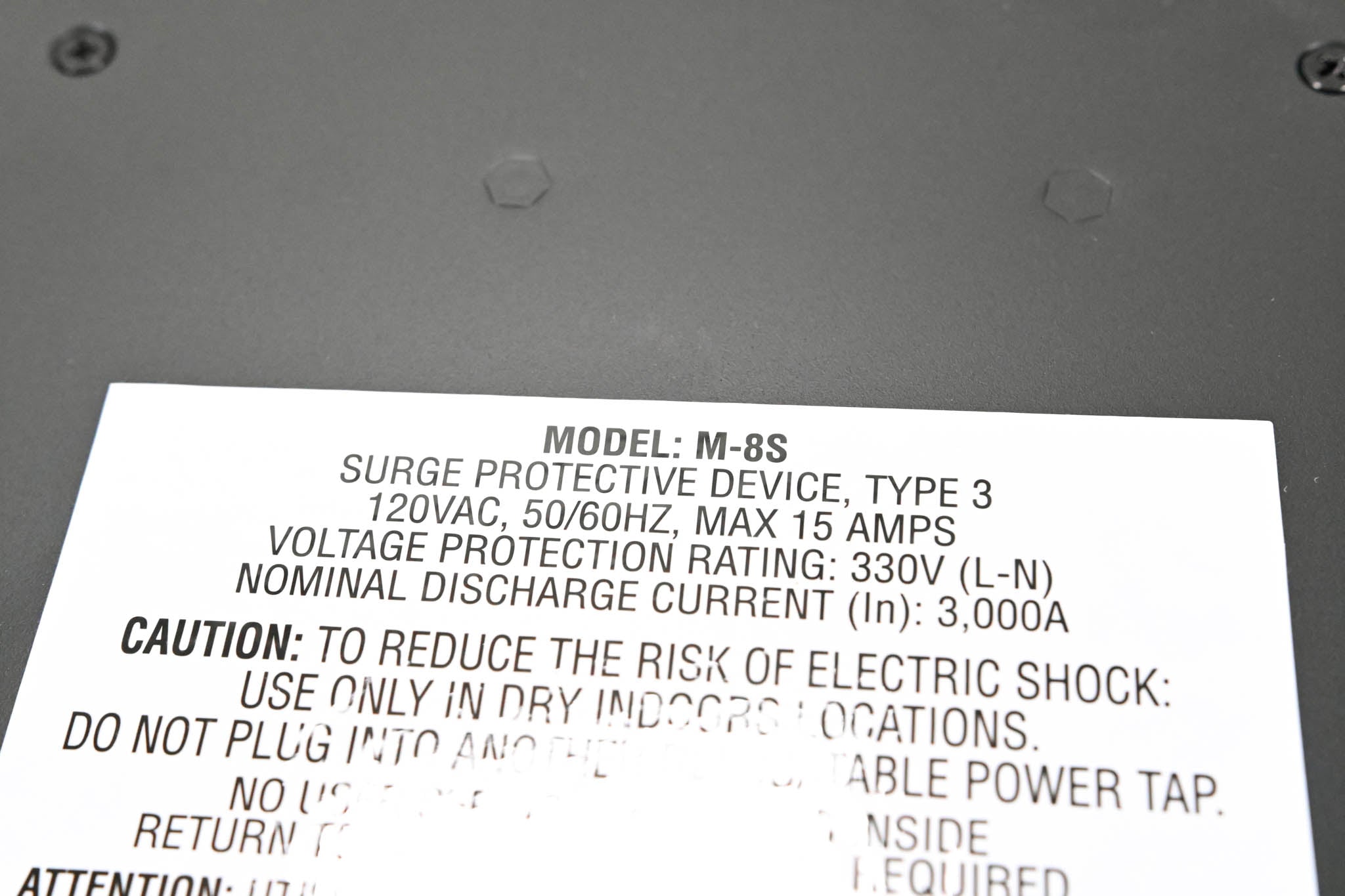 Furman M-8S 15A Standard Power Conditioner with Sequencer