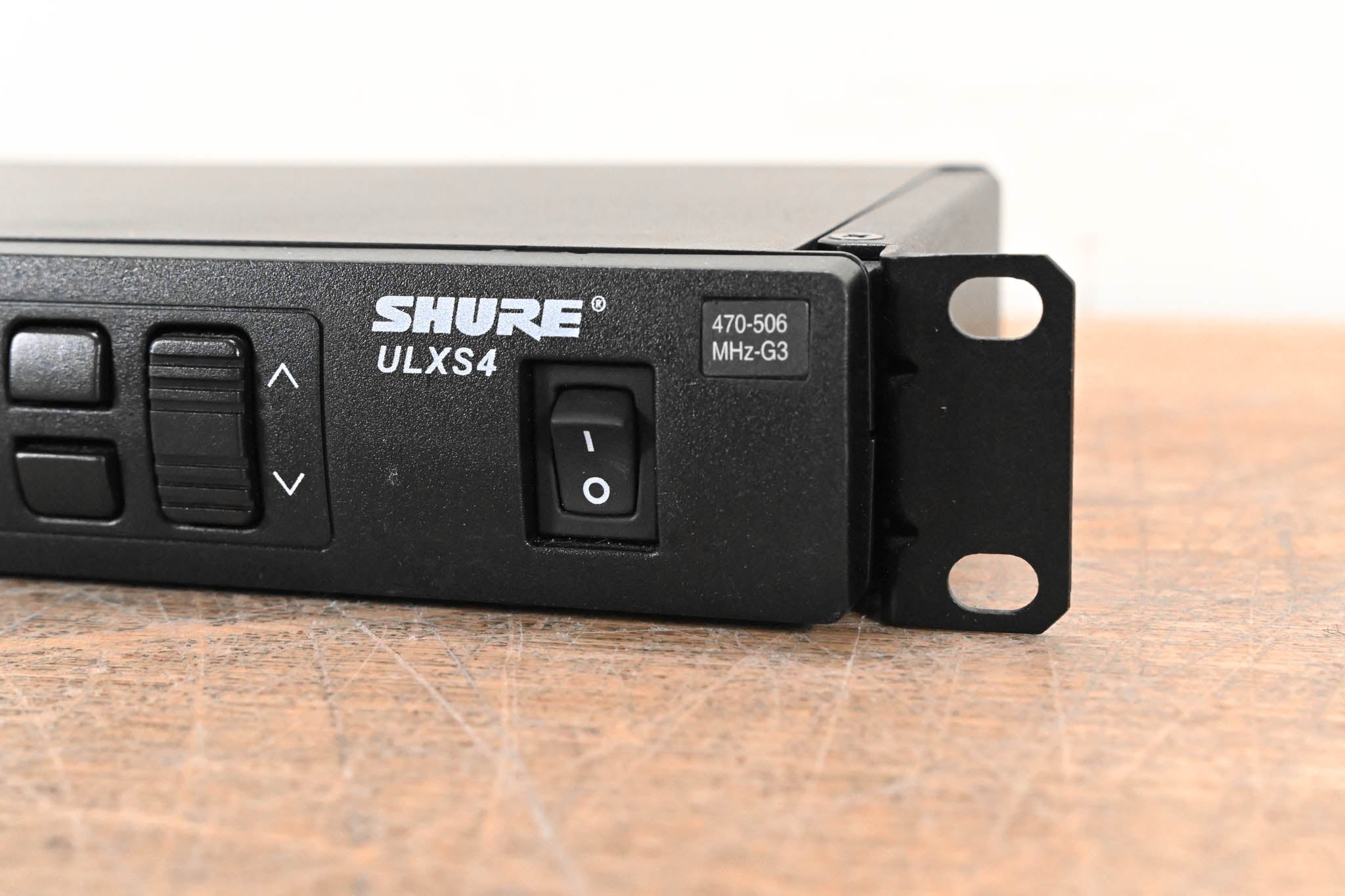 Shure ULXS4 Wireless Receiver - G3 Band: 470-506 MHz (NO POWER SUPPLY)