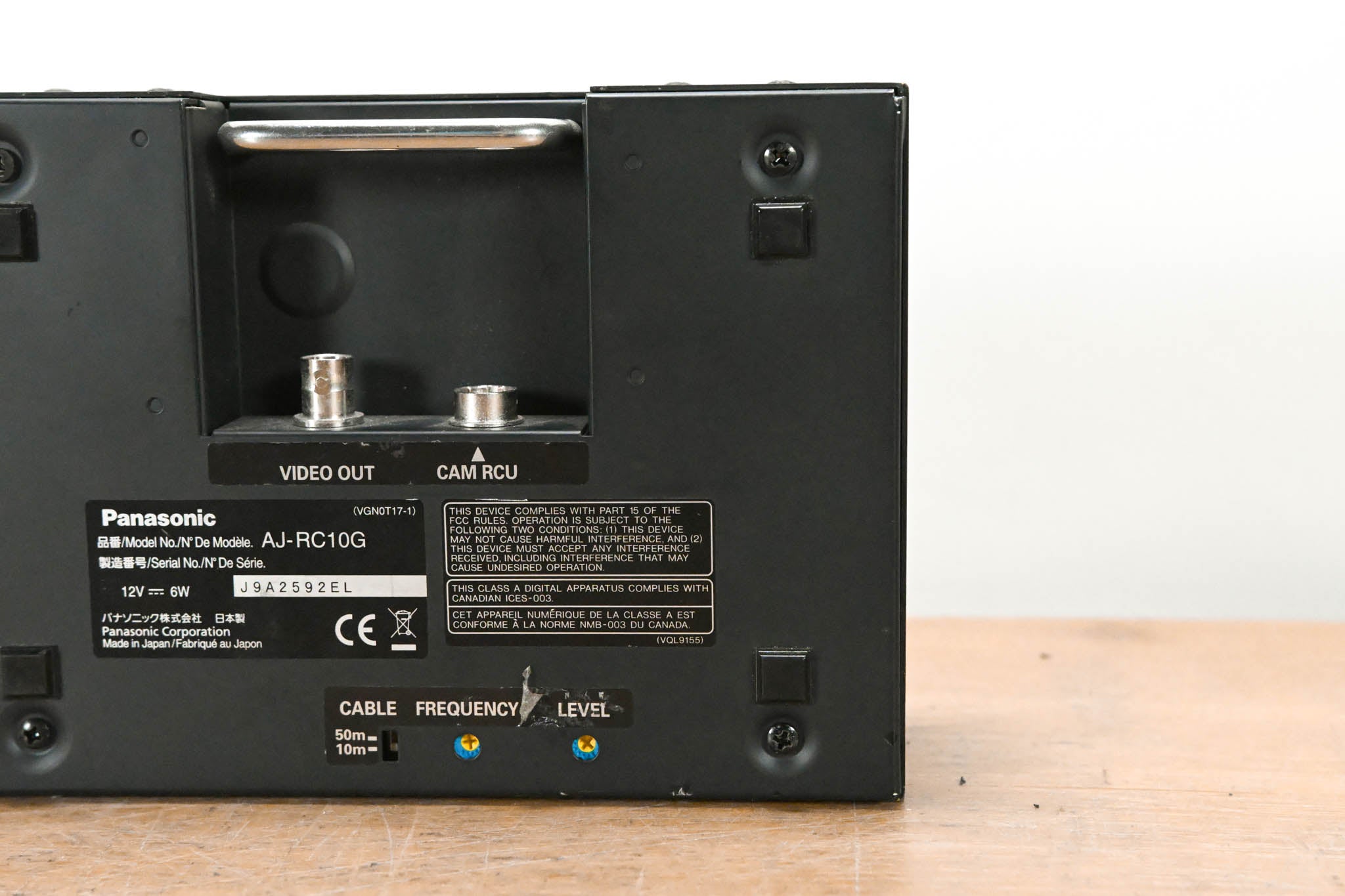 Panasonic AJ-RC10G Remote Control Unit