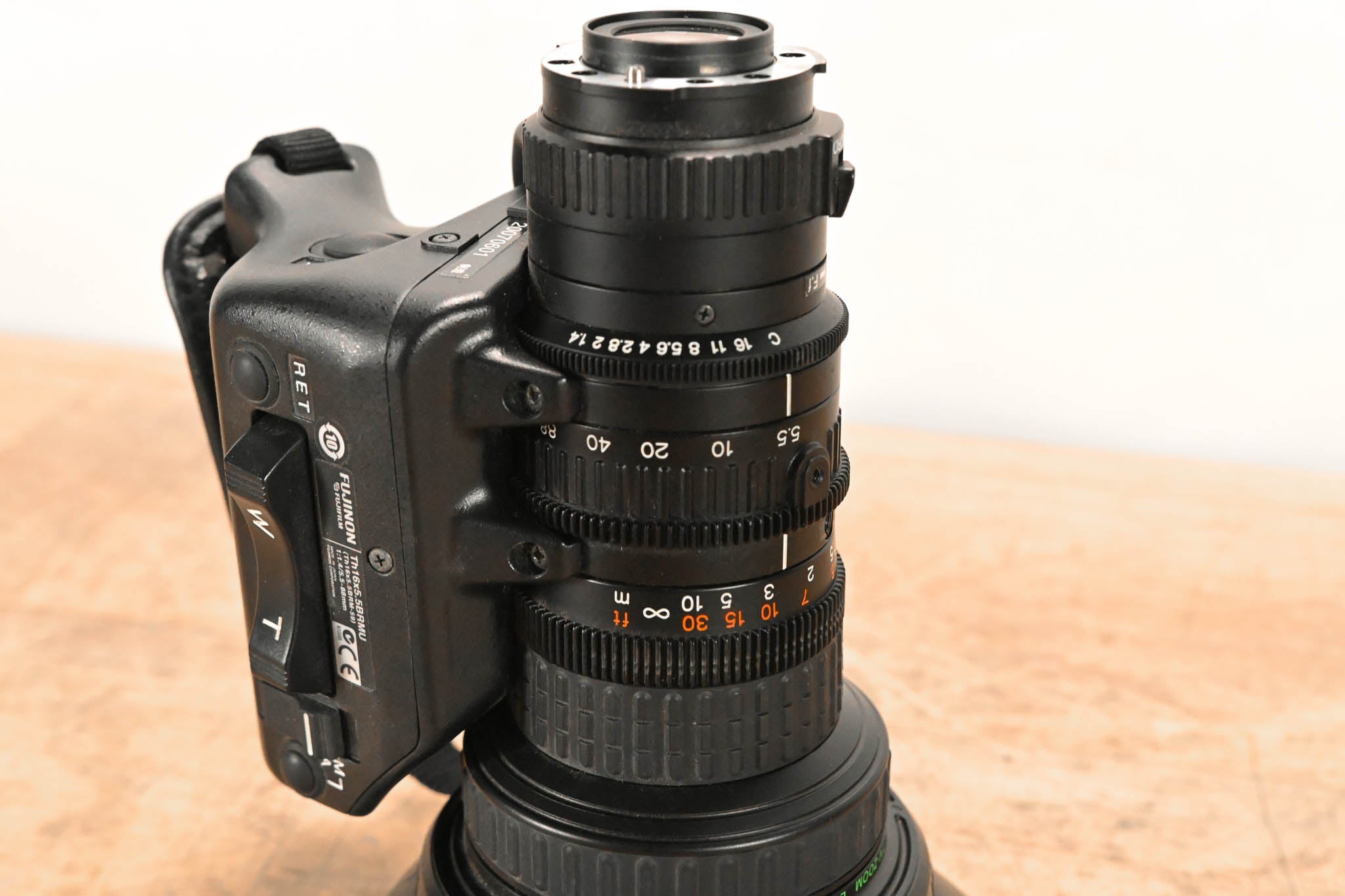 Fujinon Th16x5.5BRMU 1/3" Broadcast Zoom Lens - 1:1.4/5.5-88mm