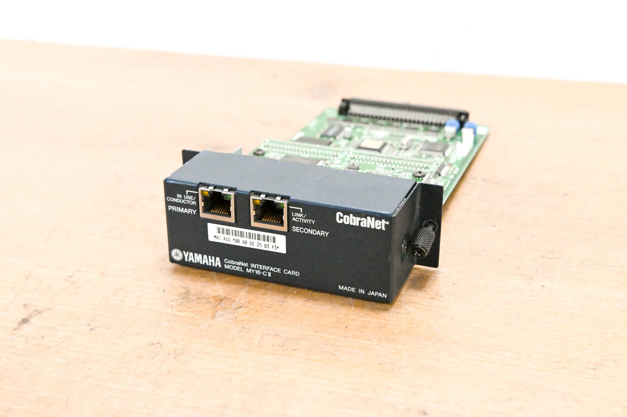 Yamaha MY16-CII CobraNet Network I/O Card