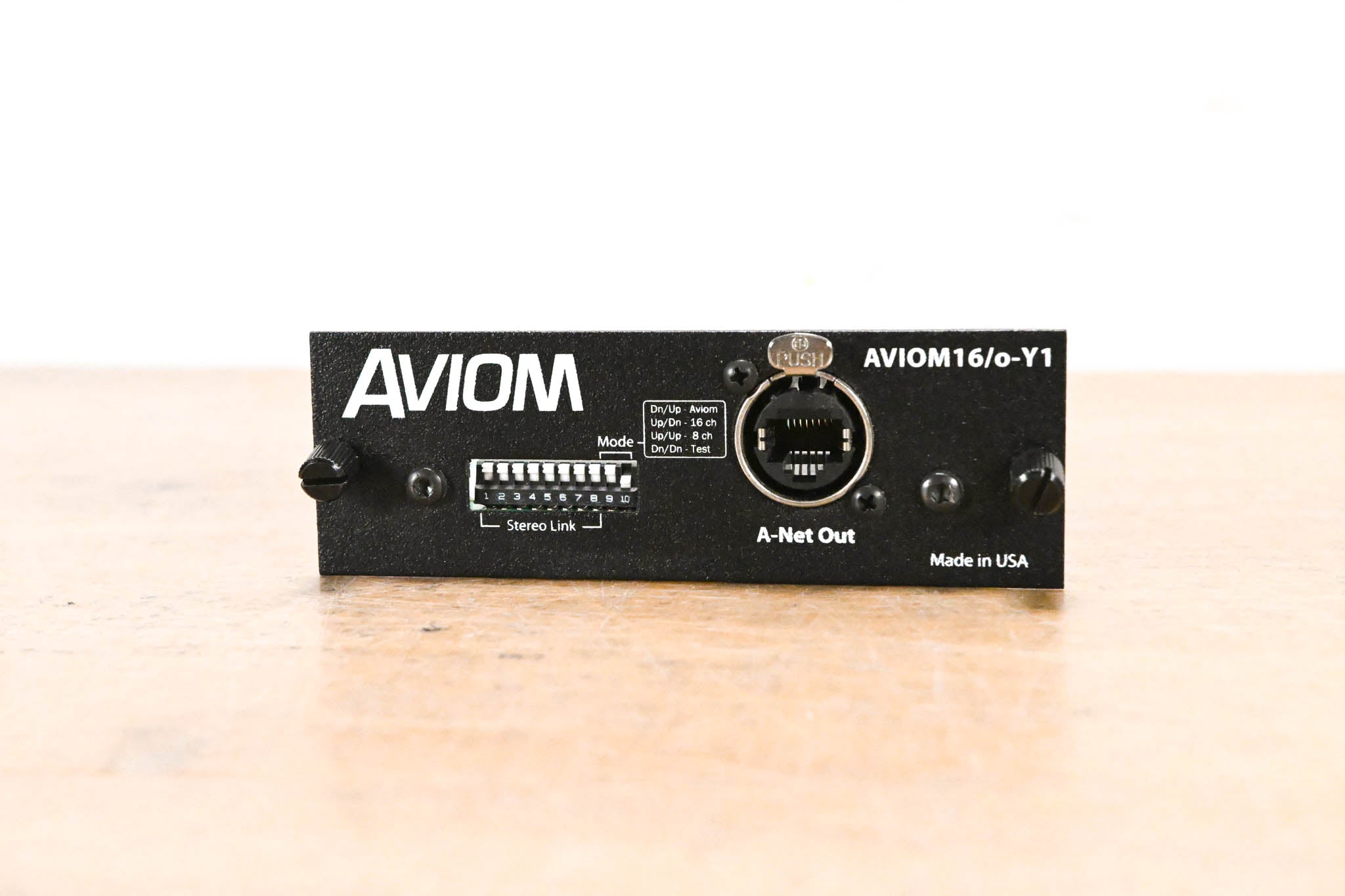 Aviom 16/o-Y1 A-Net Card for Yamaha Digital Products