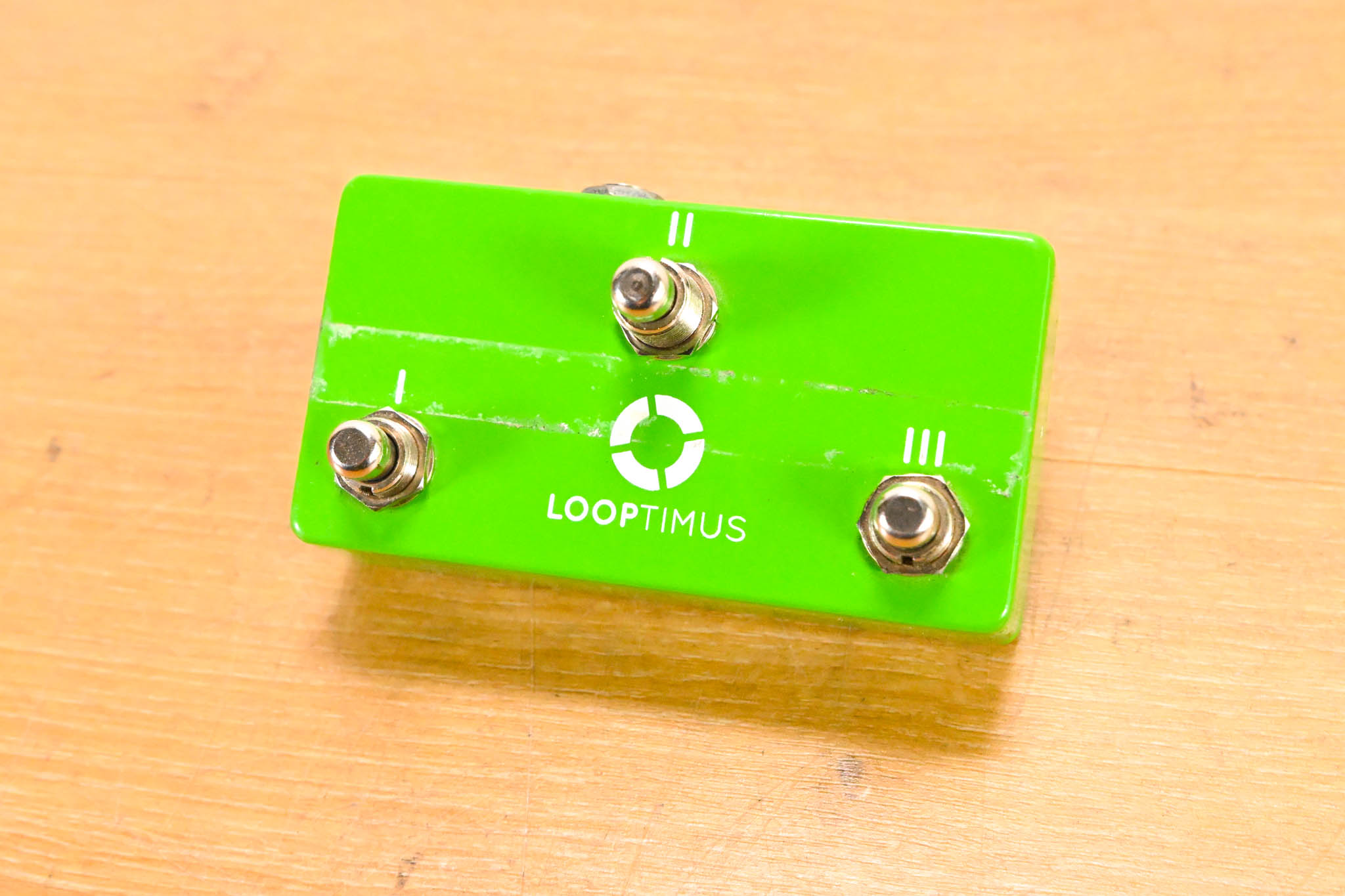 Loop Community Looptimus Mini USB MIDI Foot Controller Pedal - Green