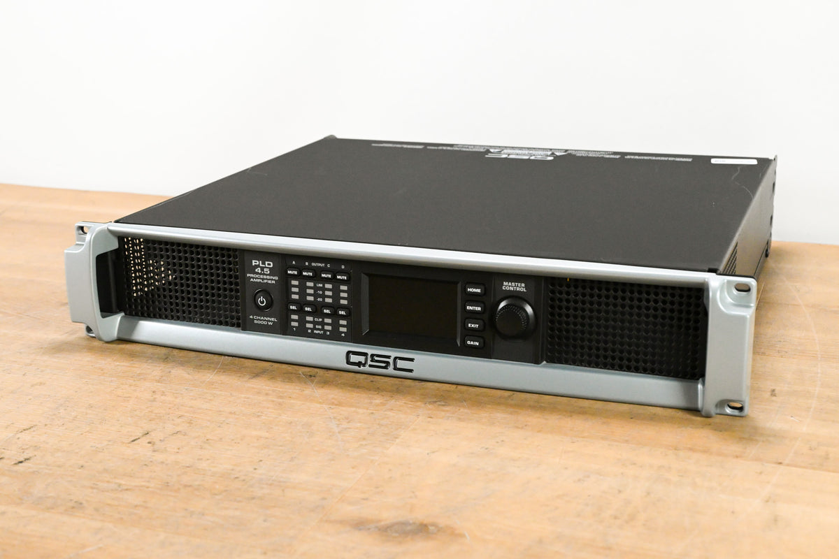 QSC PLD4.5 Four-Channel Power Amplifier with DSP