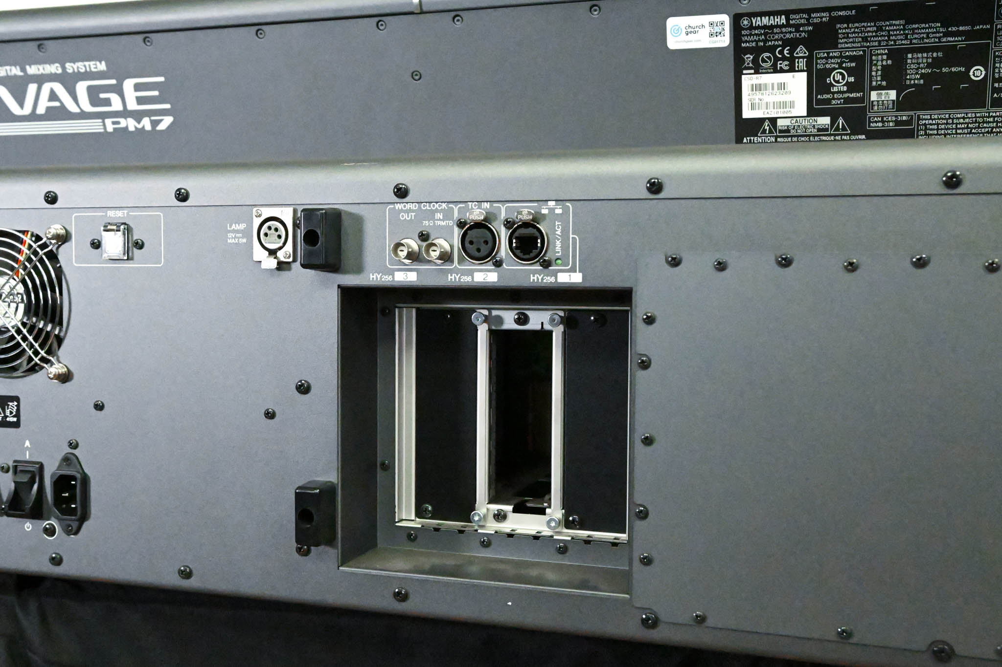 Yamaha Rivage PM7 120-Channel Digital Mixing Console