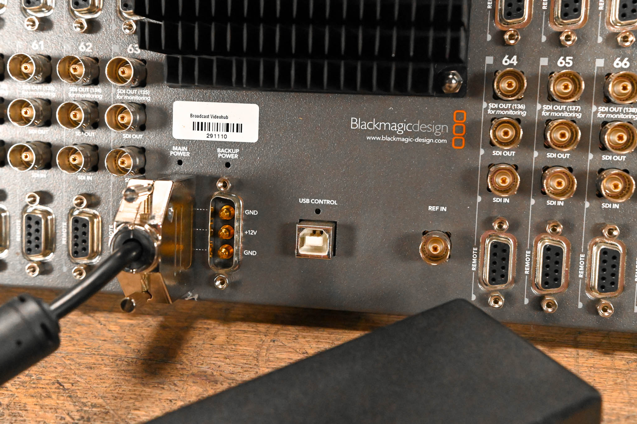 Blackmagic Design Broadcast Videohub Routing Switcher