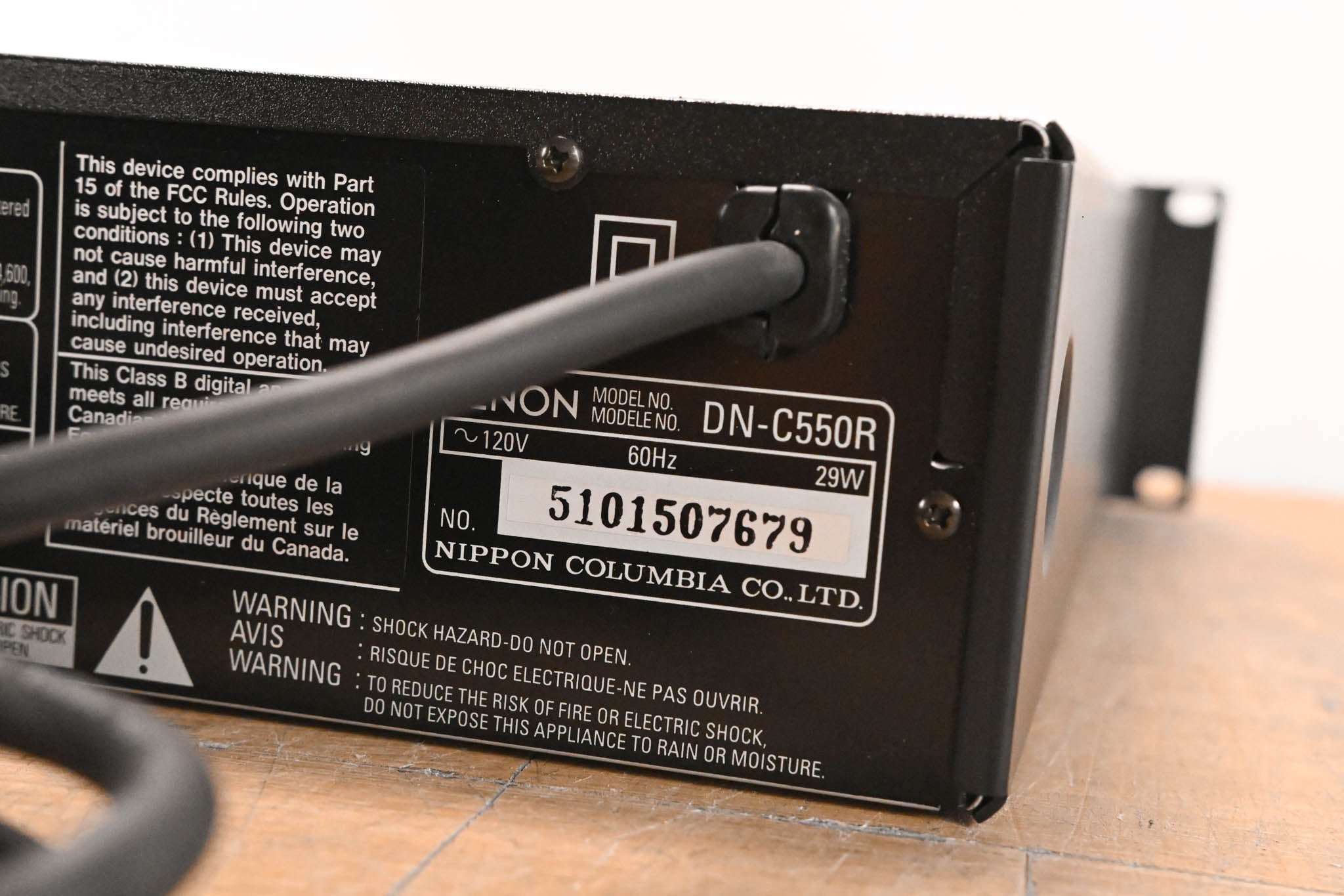 Denon DN-C550R Professional Dual CD Recorder and Player